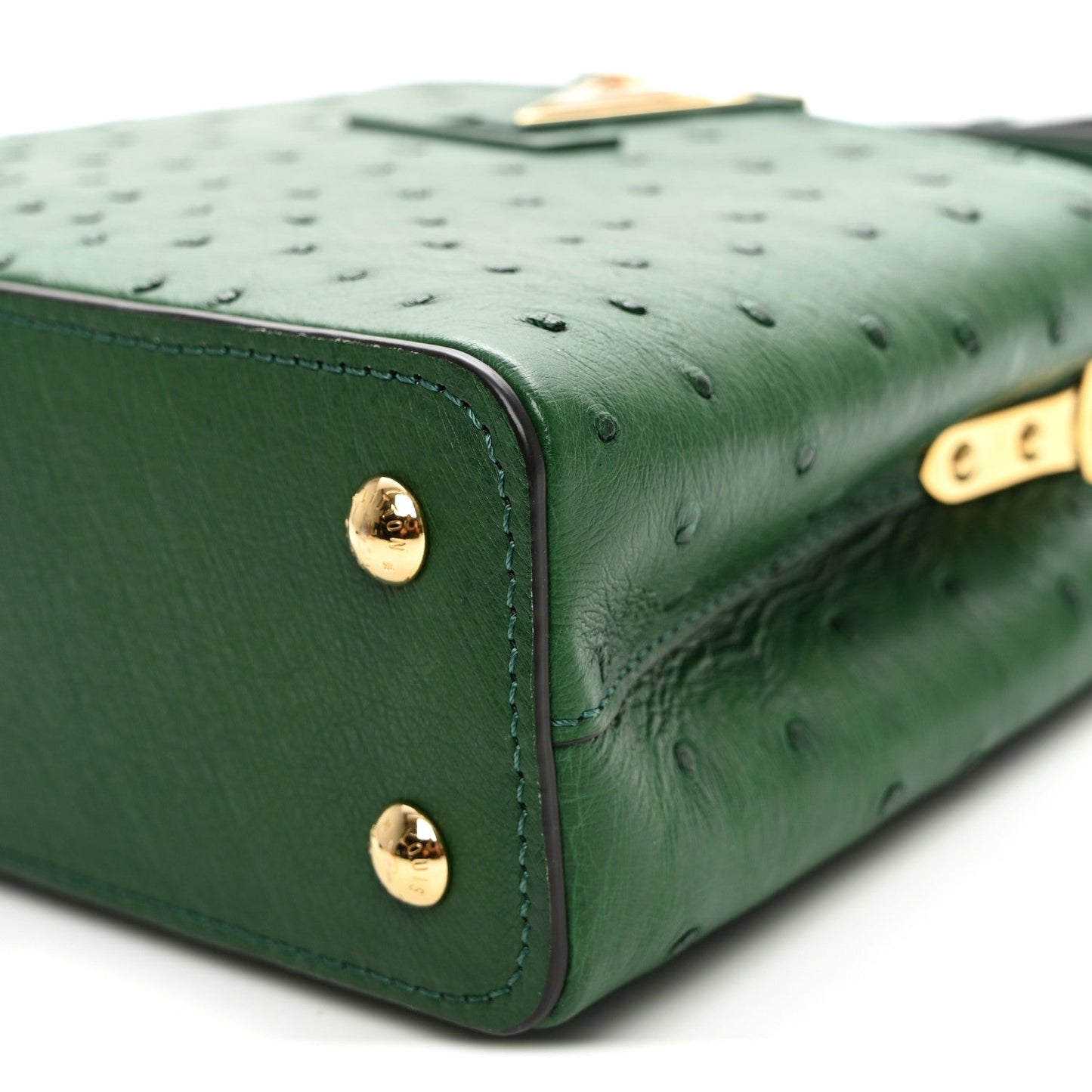 Ostrich Capucines Mini Mint