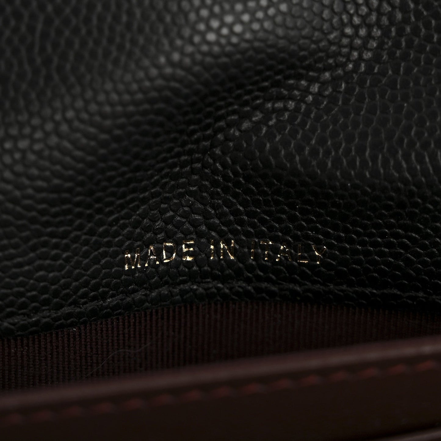 Caviar Quilted Medium Flap Wallet Black