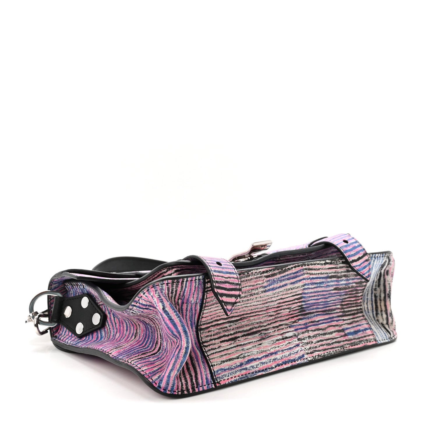 X HARMONY KORINE Calfskin Tiny PS1 Satchel Multicolor