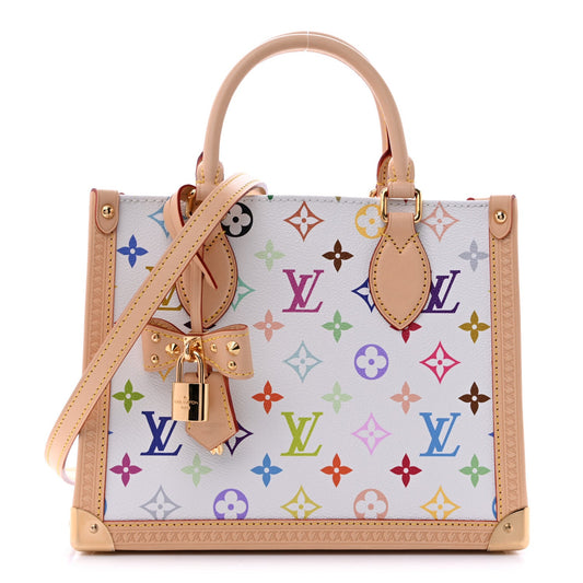 LV X TM Monogram Multicolor Onthego PM White