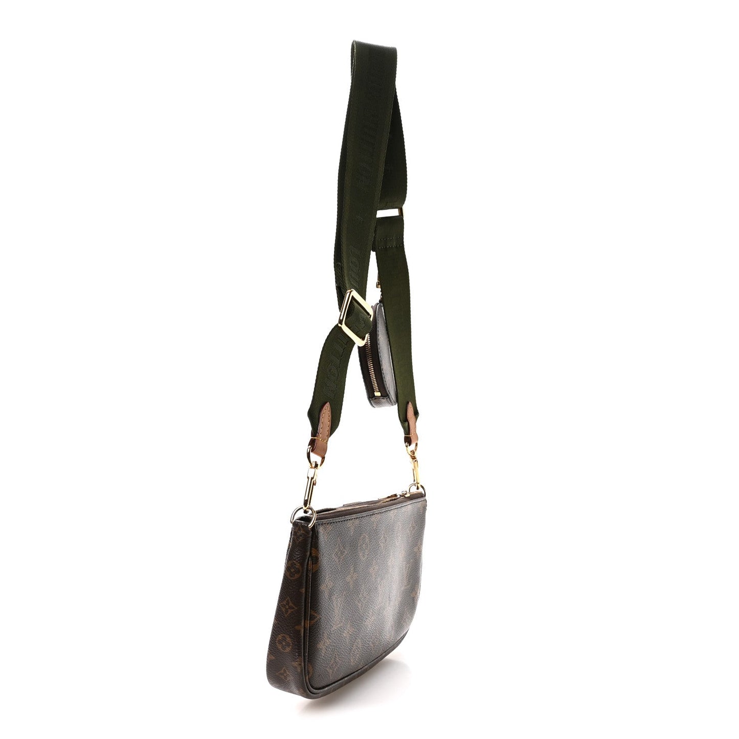 Monogram Multi Pochette Accessories Large Pochette  Kaki