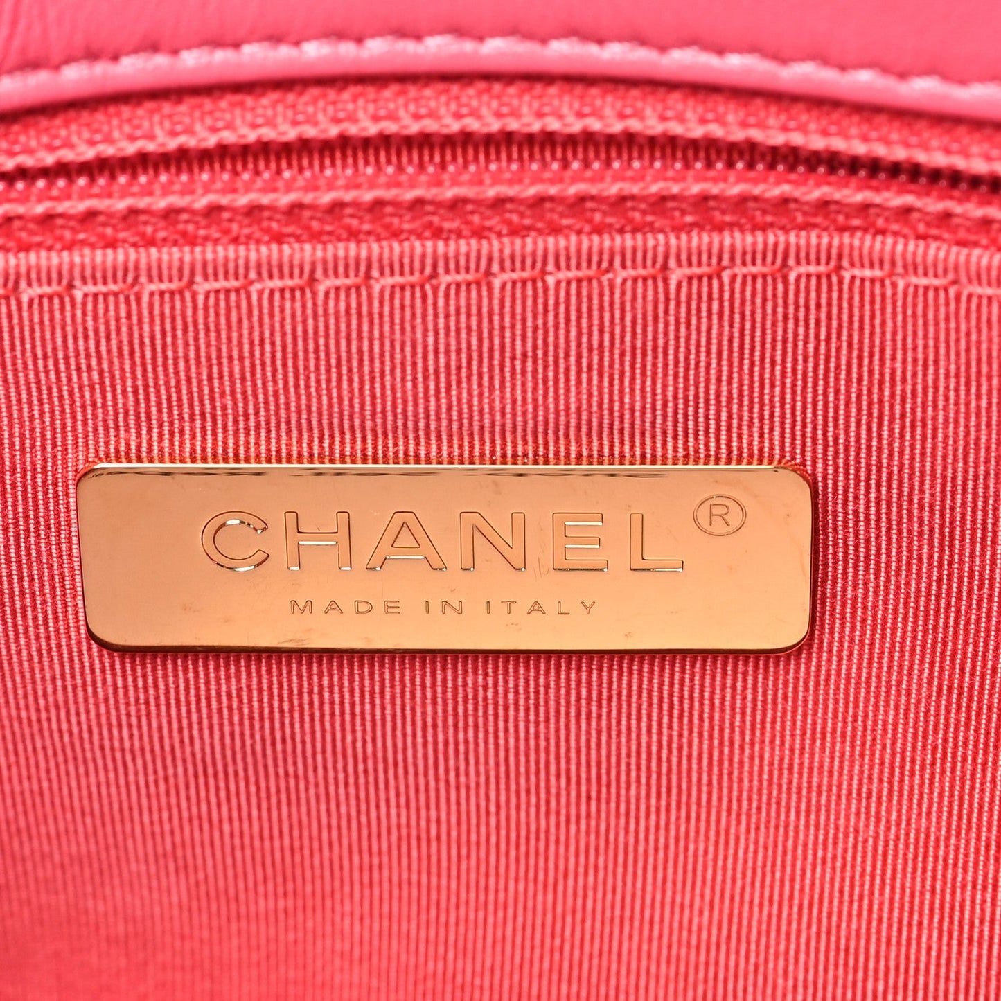Goatskin Quilted Medium Chanel 19 Flap Pink