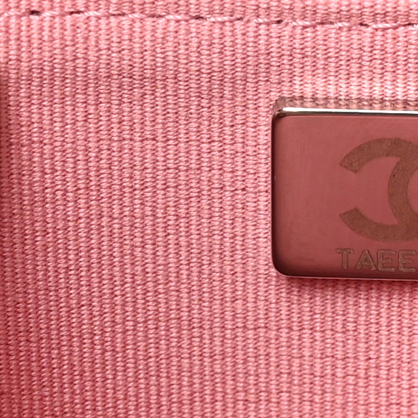 Lambskin Quilted Crystal Star Wallet On Chain WOC Pink