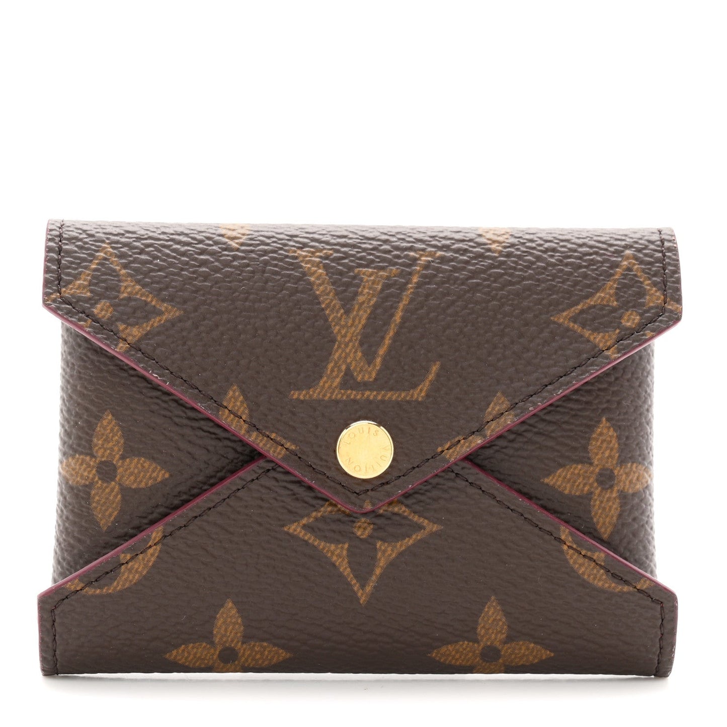 Monogram Small Kirigami Pochette Insert Fuchsia