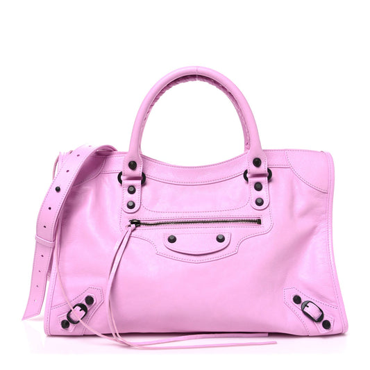 Agneau Arena Classic Hardware Medium Le City Bubbly Pink