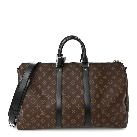 Monogram Macassar Keepall Bandouliere 45