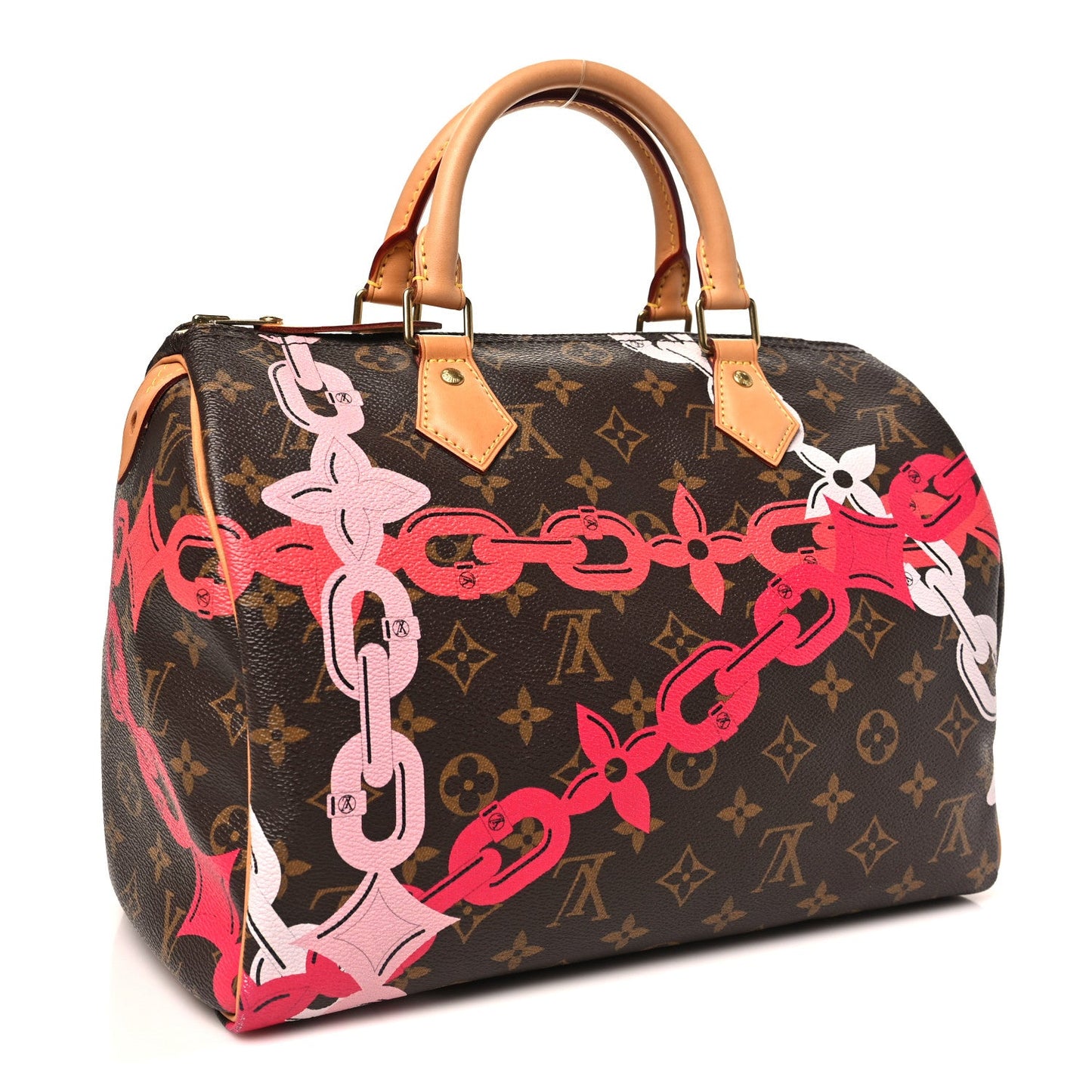 Monogram Roses Speedy 30