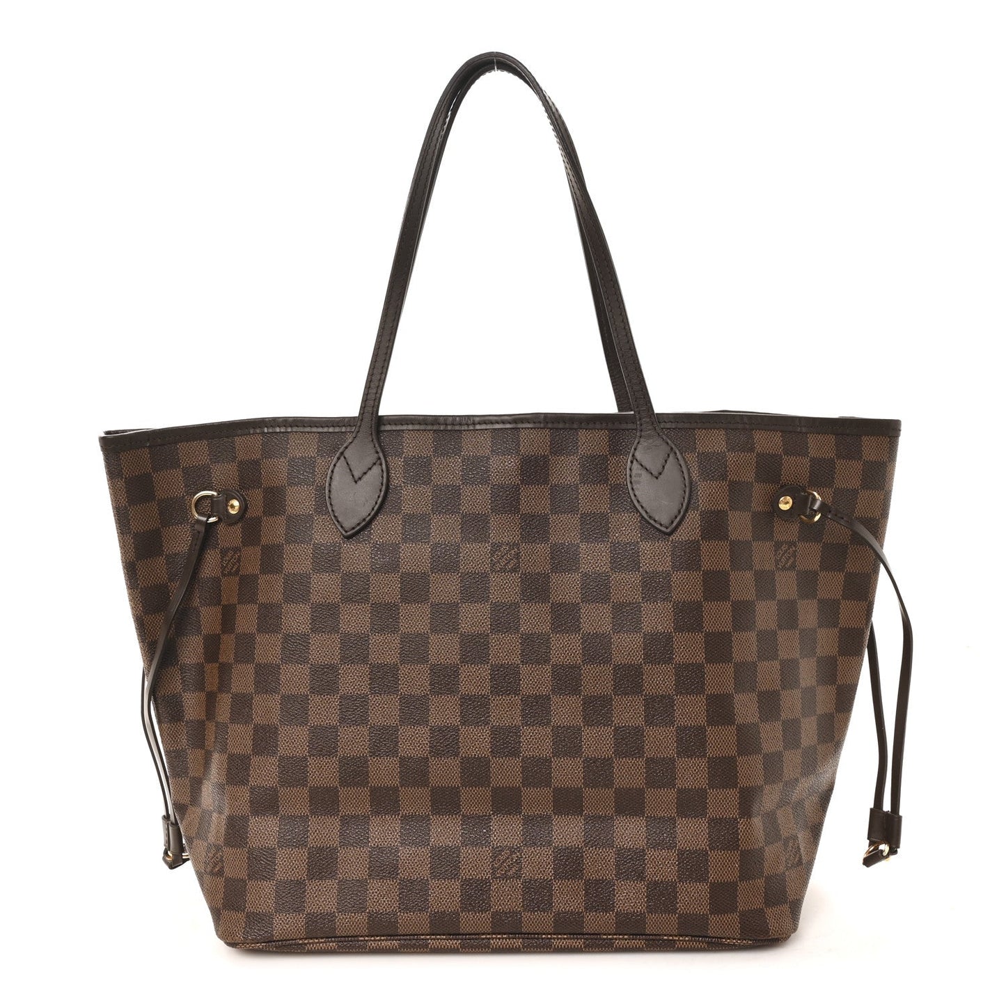 Damier Ebene Neo Neverfull MM Rose Ballerine