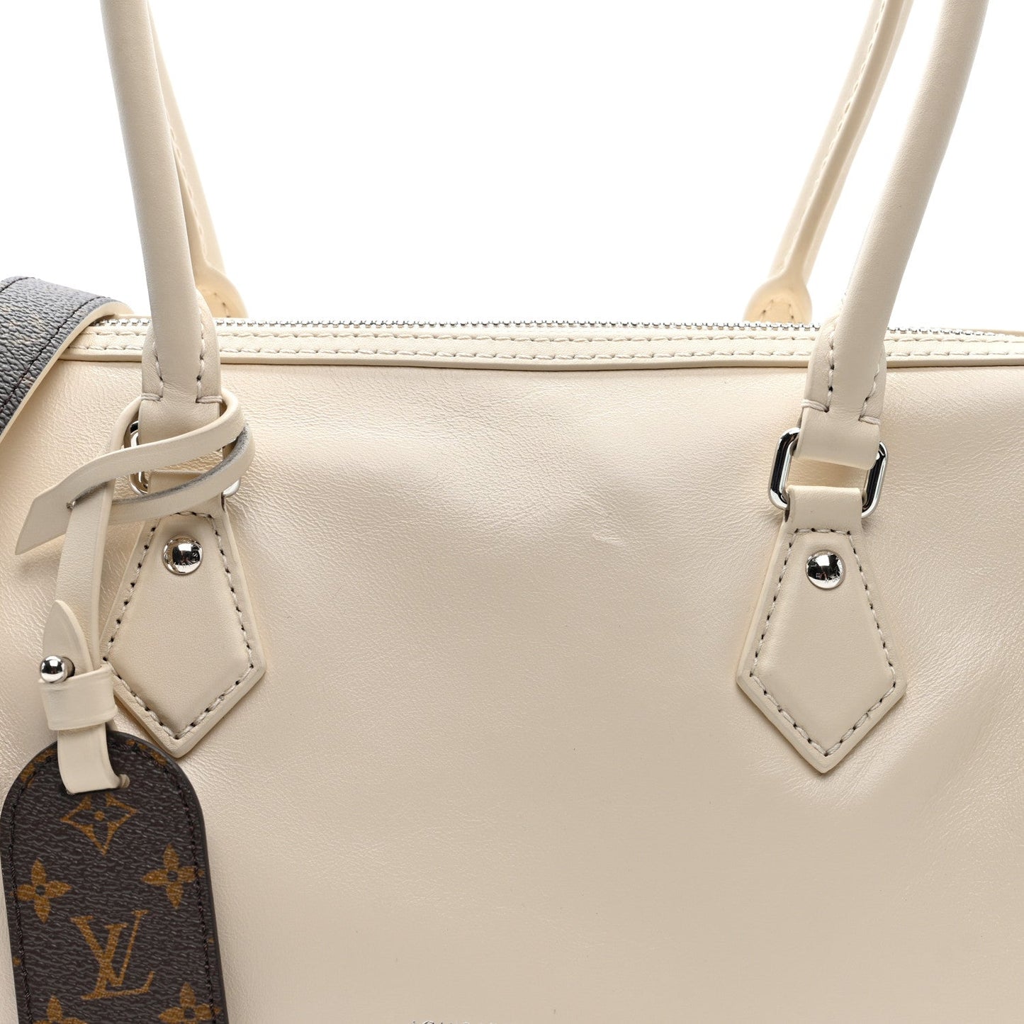 Lambskin Speedy Cargo Vibe 30 Vanille