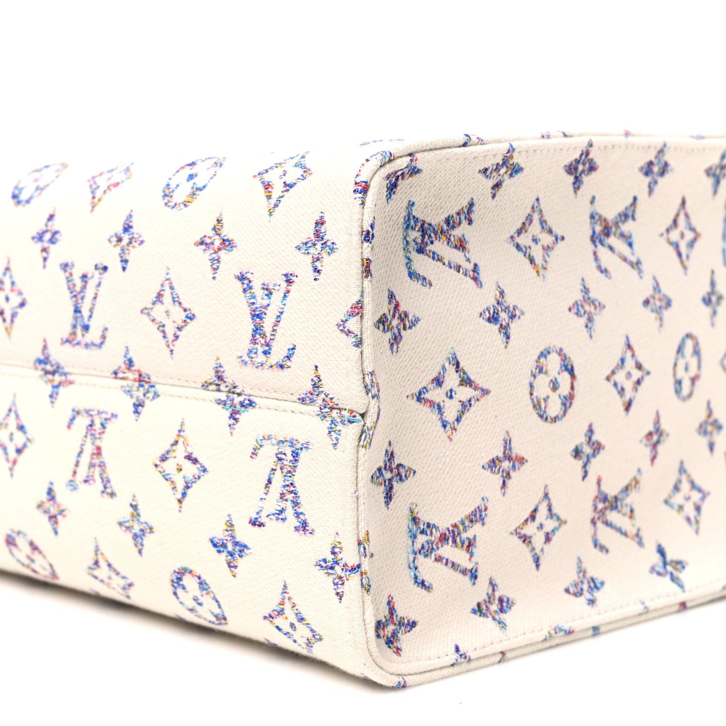 Monogram Jacquard Nautical Onthego MM Multicolor Beige
