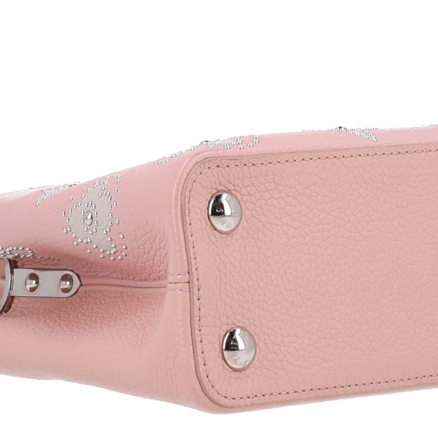 Taurillon Studded Flowers Capucines BB Magnolia