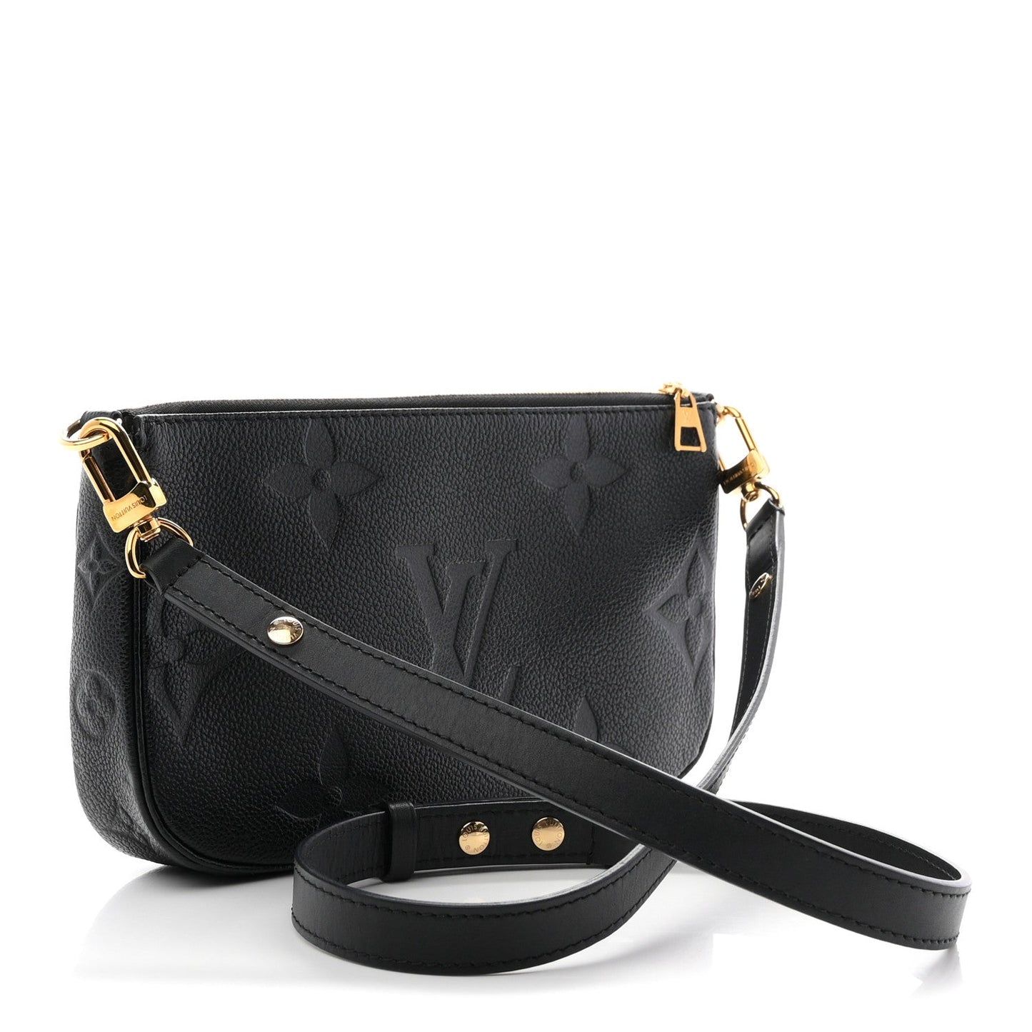 Empreinte Monogram Giant Multi Pochette Accessories Large Pochette Black