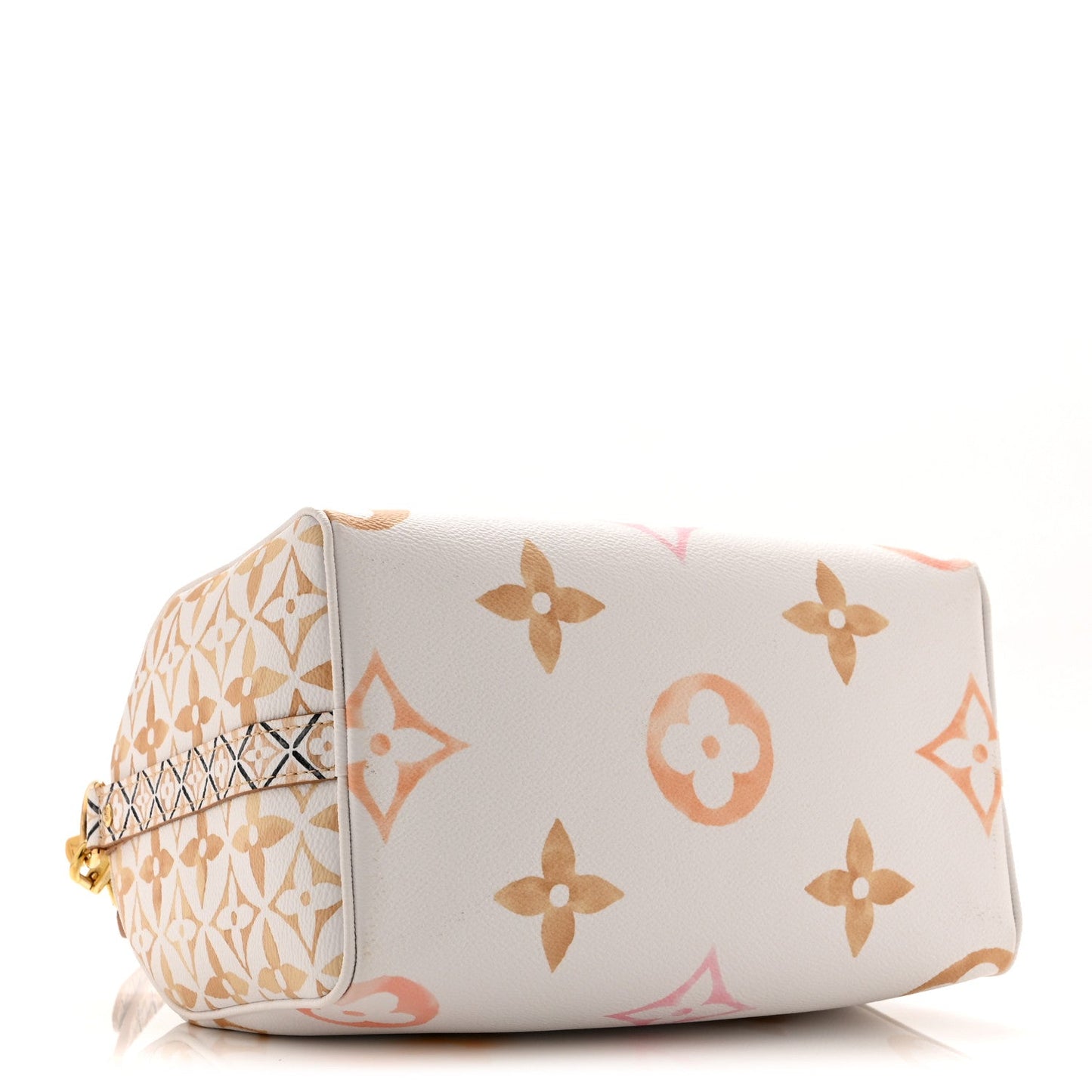 Monogram Giant By The Pool 2.0 Speedy Bandouliere 25 Beige