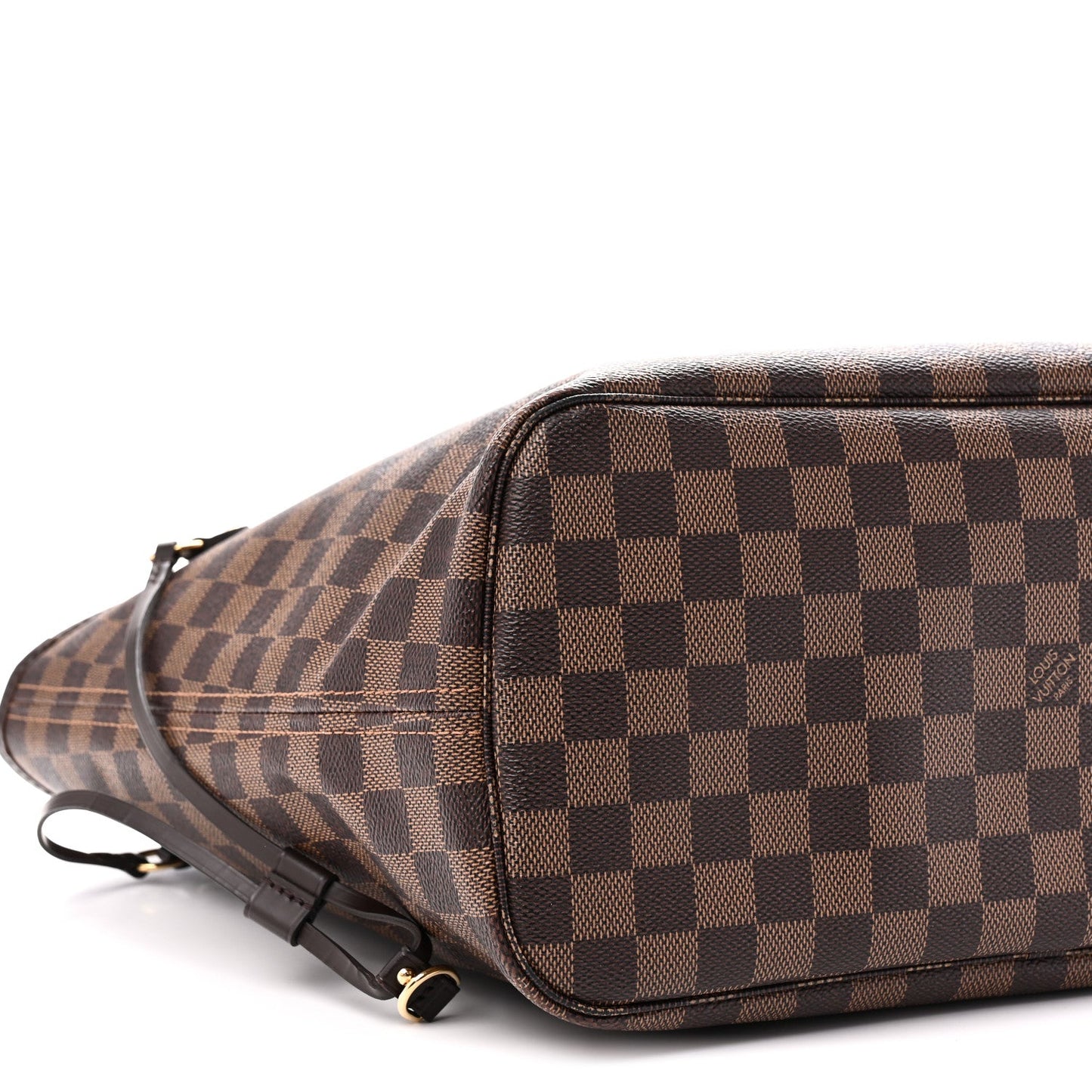 Damier Ebene Neo Neverfull MM Rose Ballerine