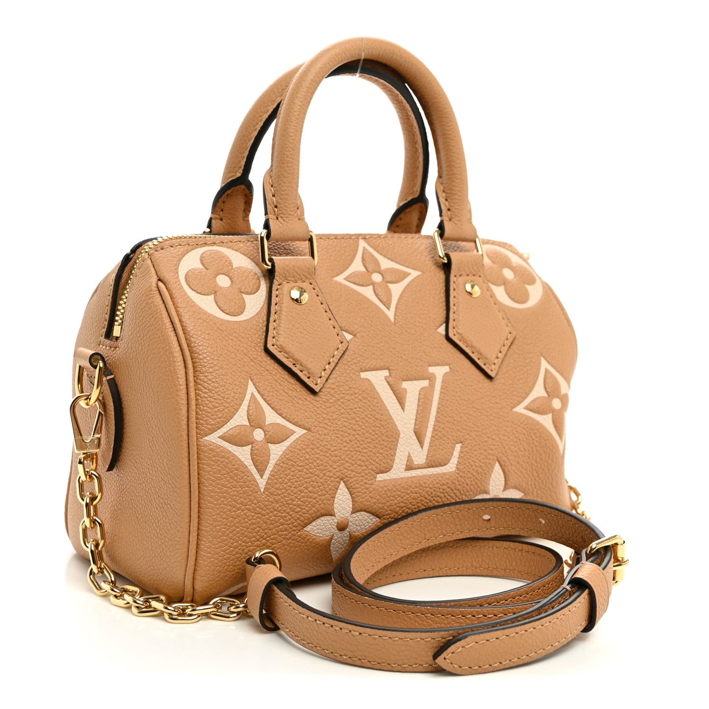 Empreinte Monogram Giant Speedy Bandouliere 20 Arizona Creme