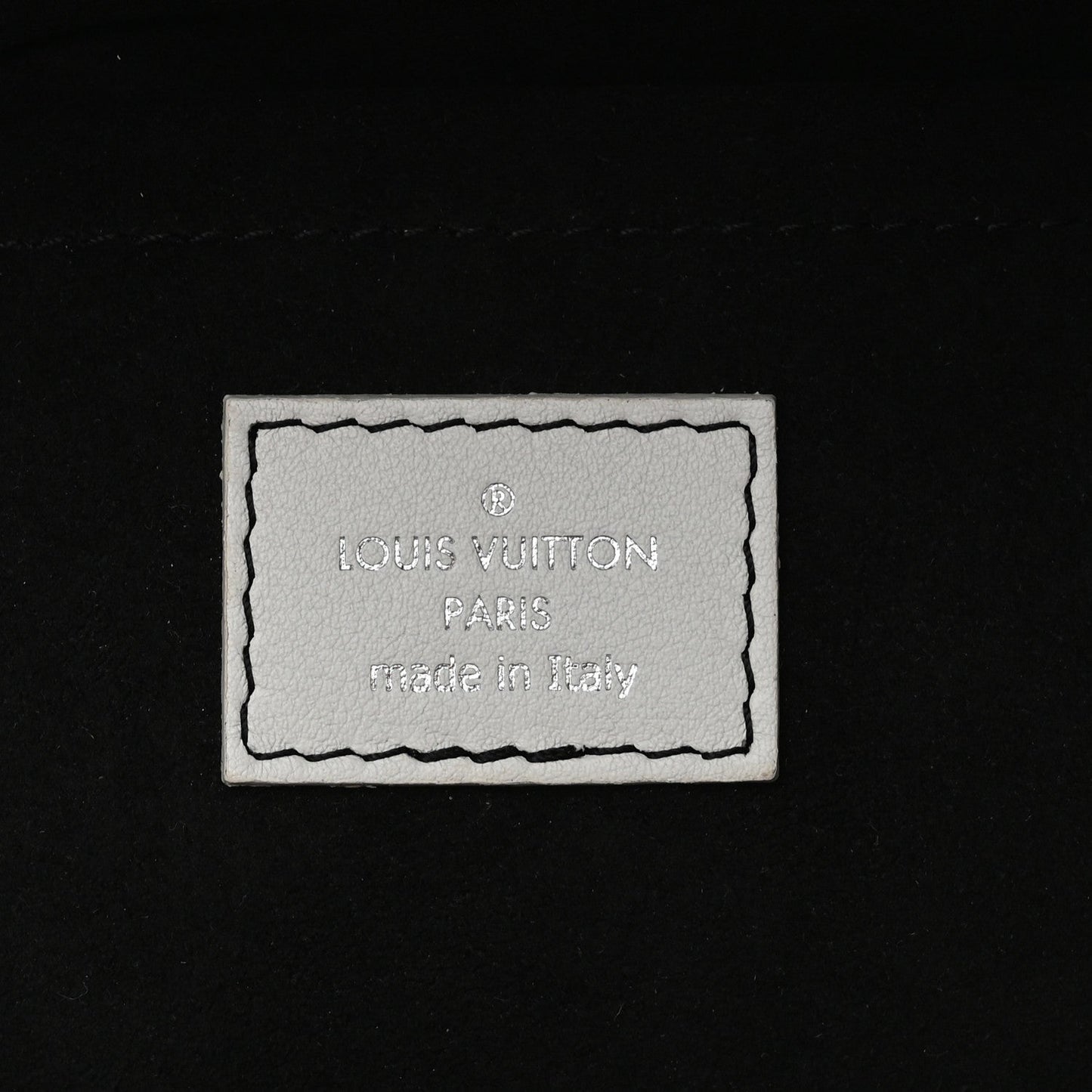Calfskin Monogram LV Airline Palm Springs Backpack PM White
