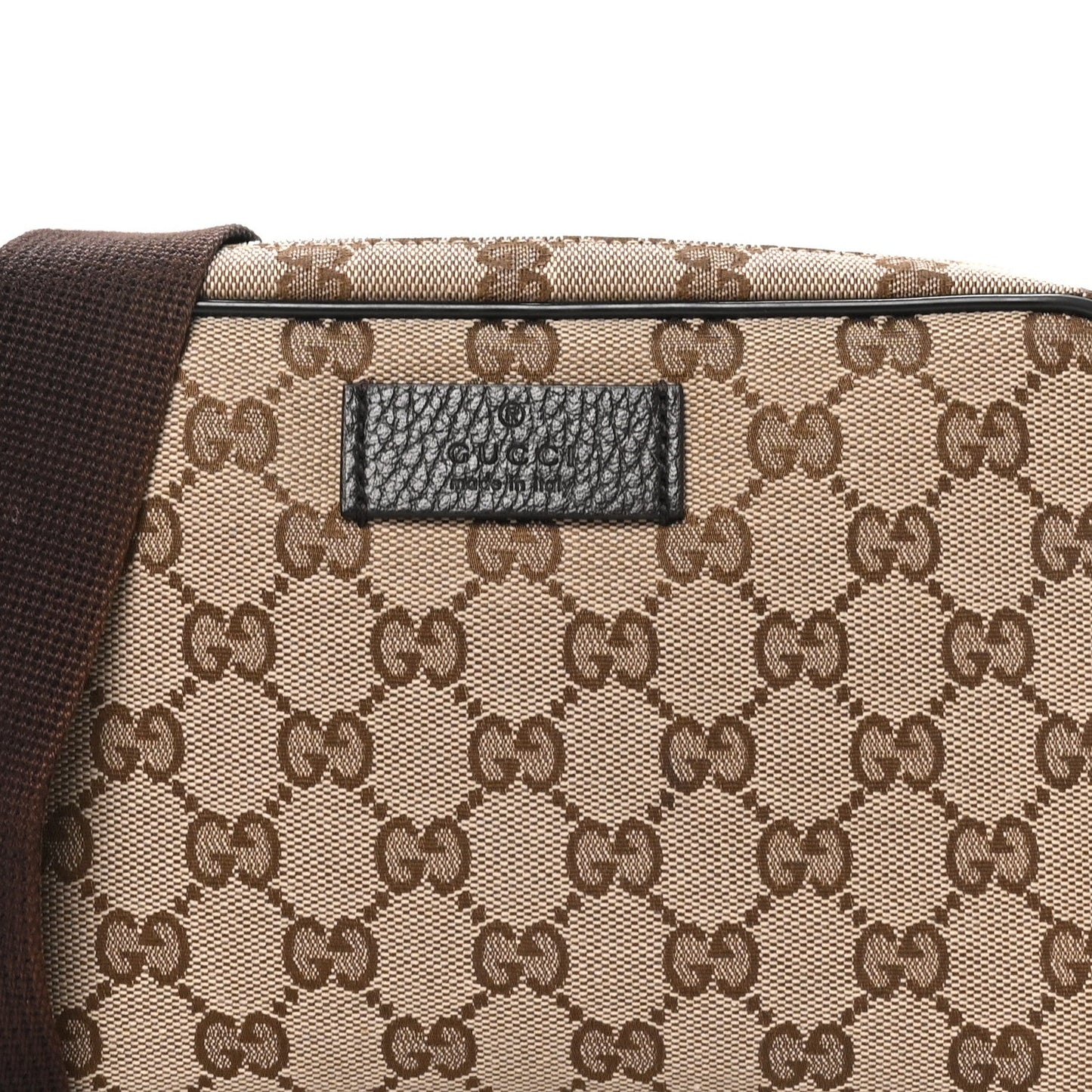 Monogram Belt Bag Dark Brown