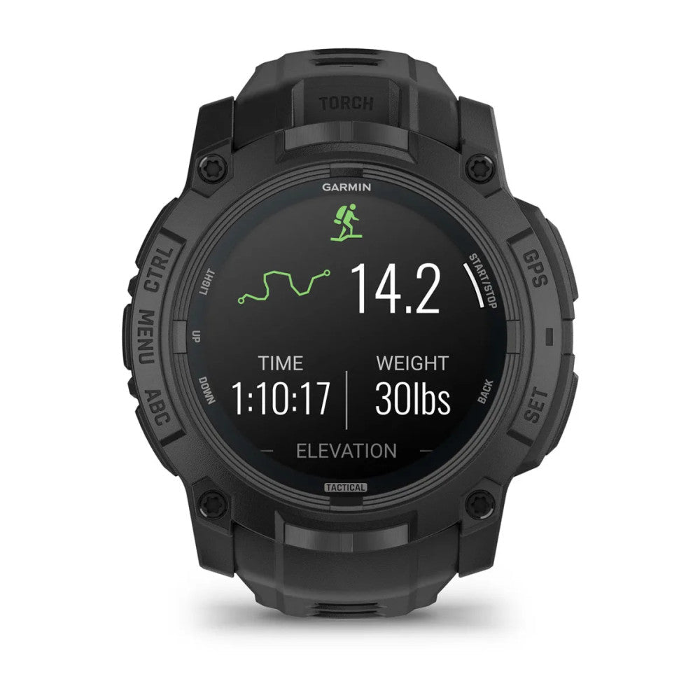 Garmin 010-03020-50 Instinct® 3 – 50 mm, AMOLED, Tactical Edition Quartz Men's Watch