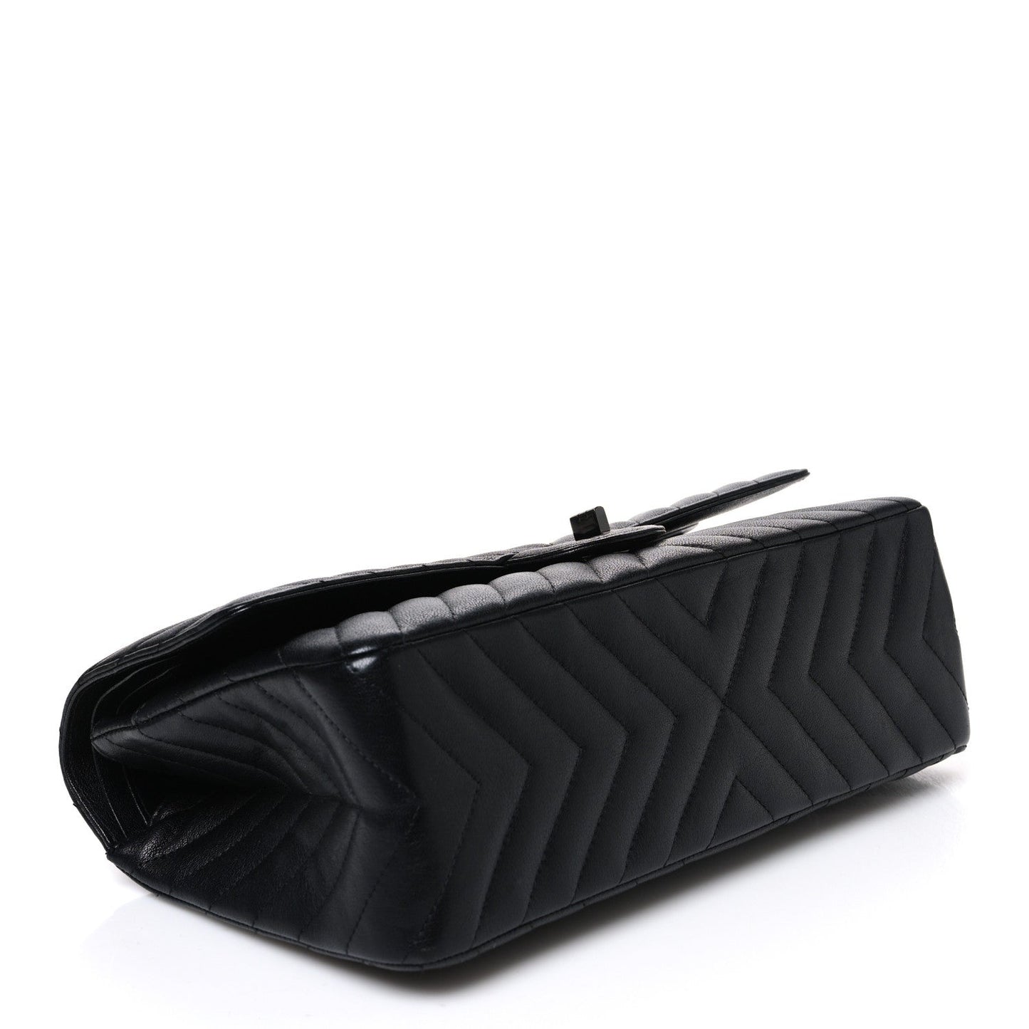 Sheepskin Chevron Quilted 2.55 Reissue 226 Flap So Black