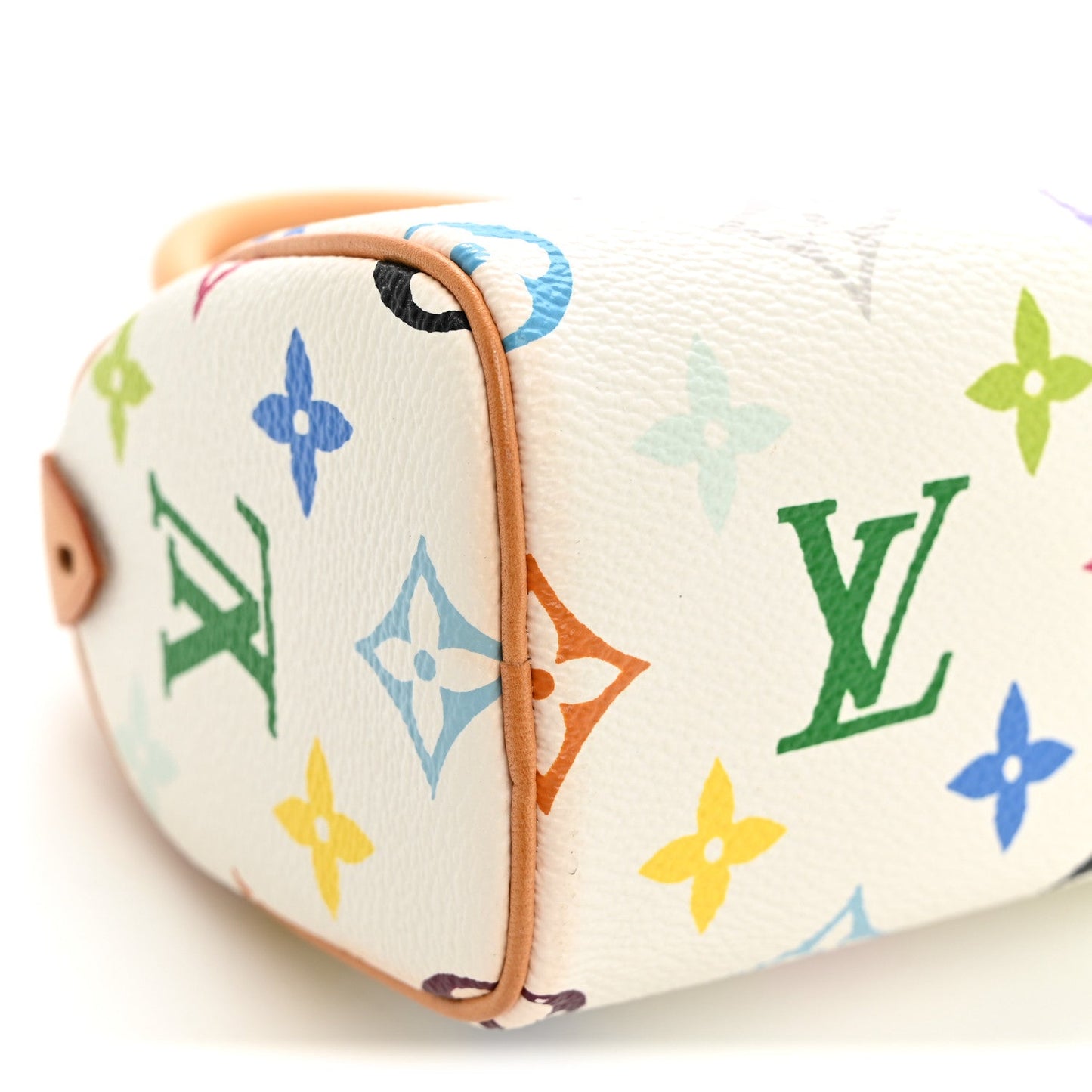 Monogram Multicolor Mini Sac HL Speedy White