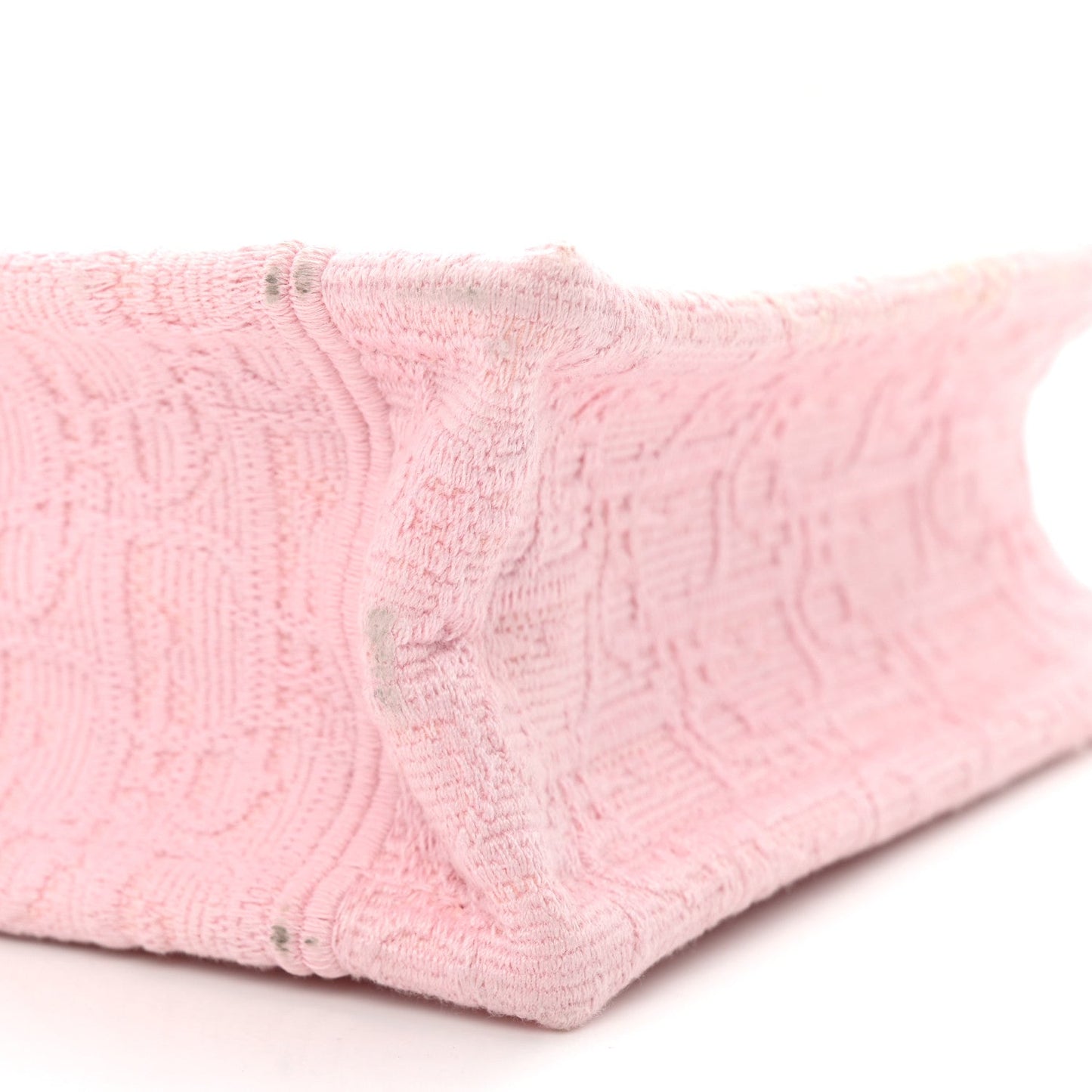 Cotton Toile De Jouy Oblique Embroidered Dior Medaillon Mini Book Tote With Strap Soupir Pink White