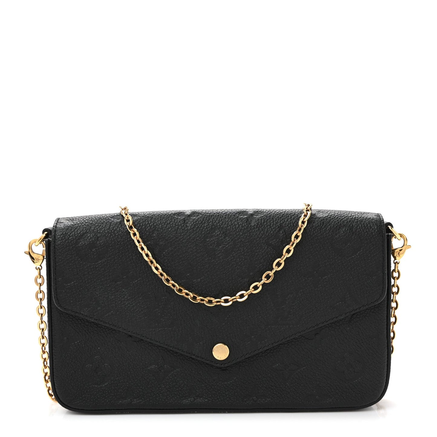 Empreinte Pochette Felicie Chain Wallet Black