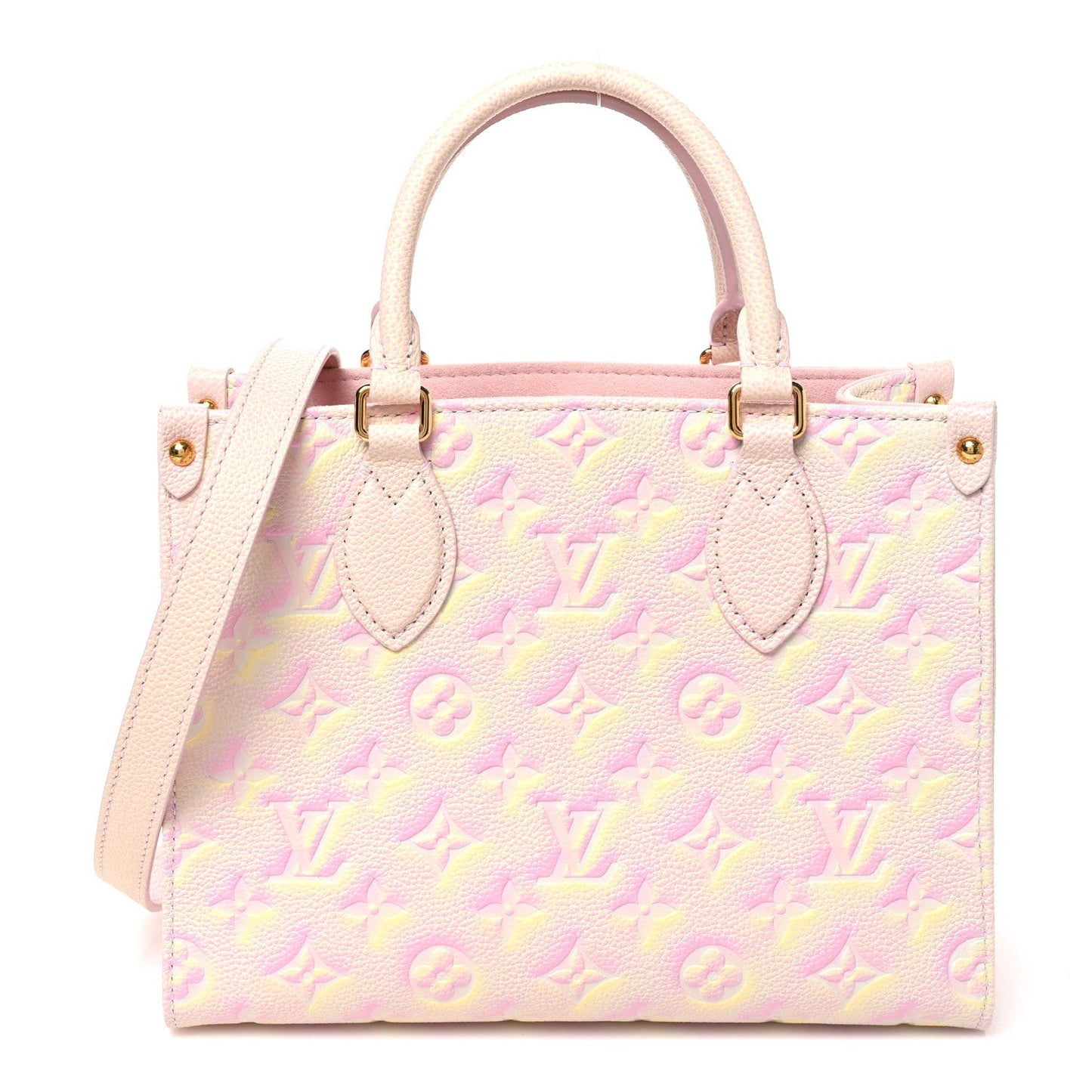 Empreinte Monogram Summer Stardust Onthego PM Pink