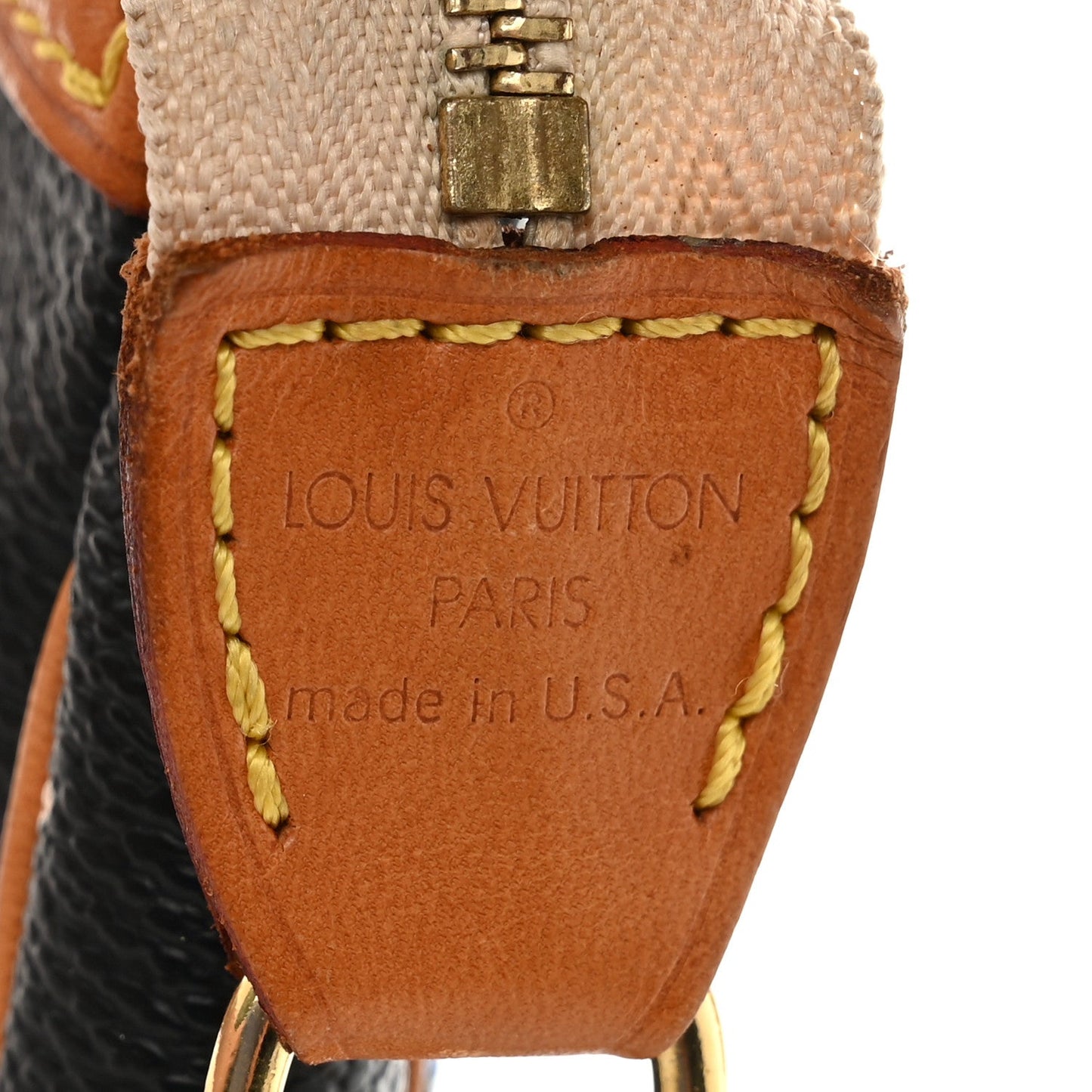 Monogram Multicolor Pochette Accessories Black