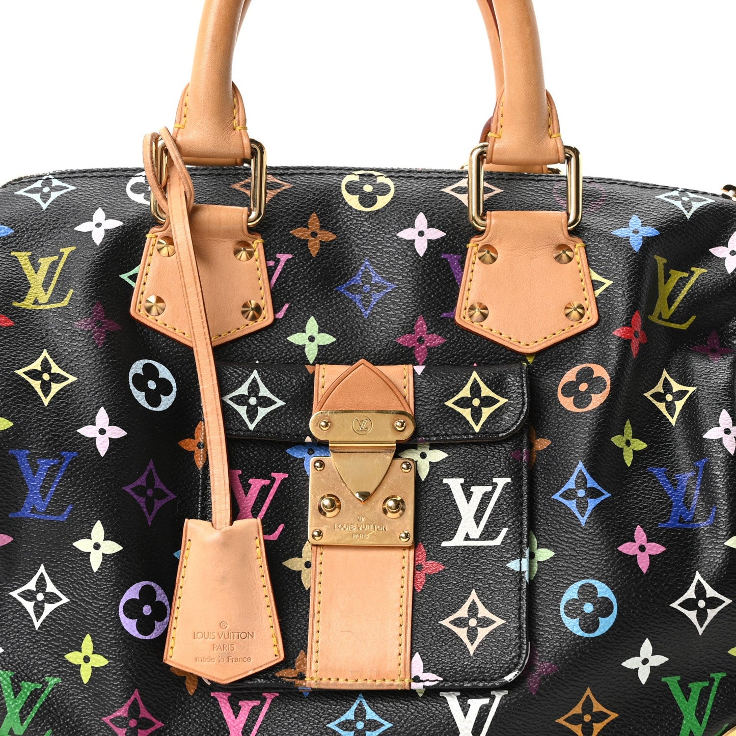 Monogram Multicolor Speedy 30 Black
