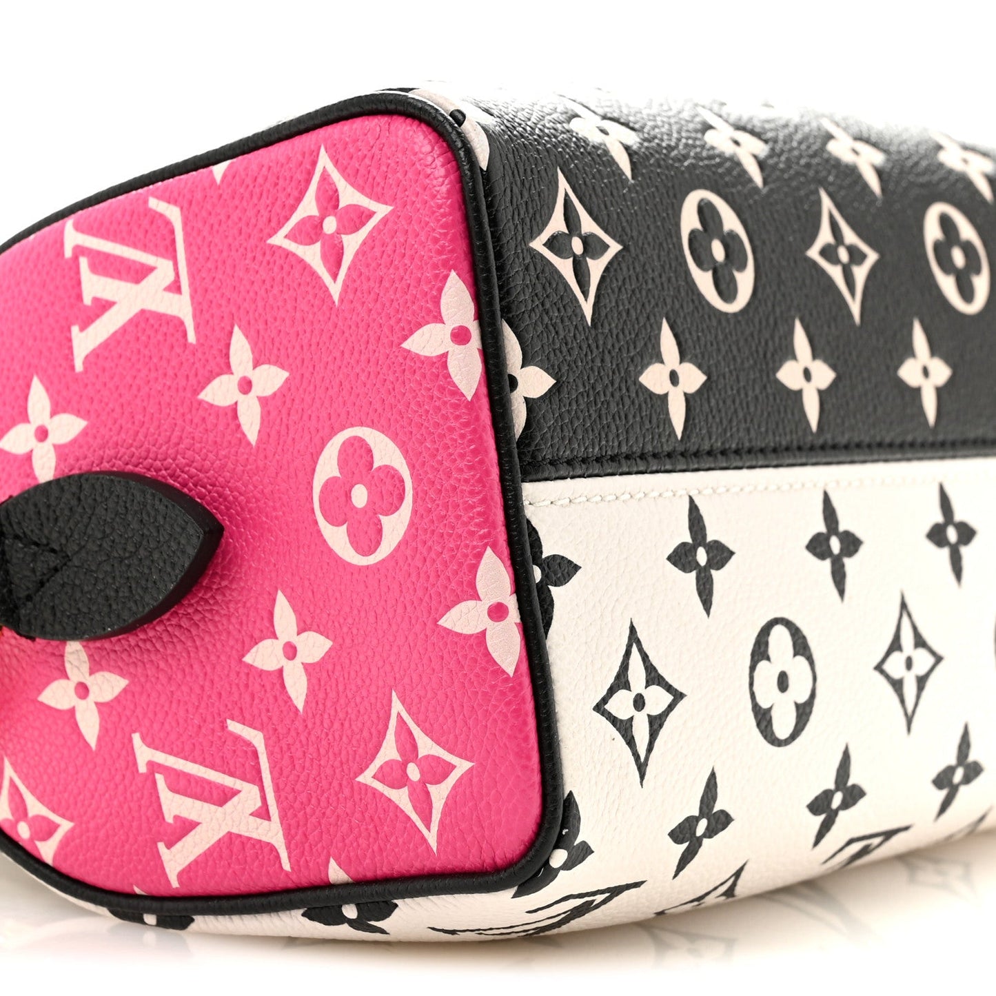 Empreinte Monogram Spring in the City Speedy Bandouliere 20 Black White Pink