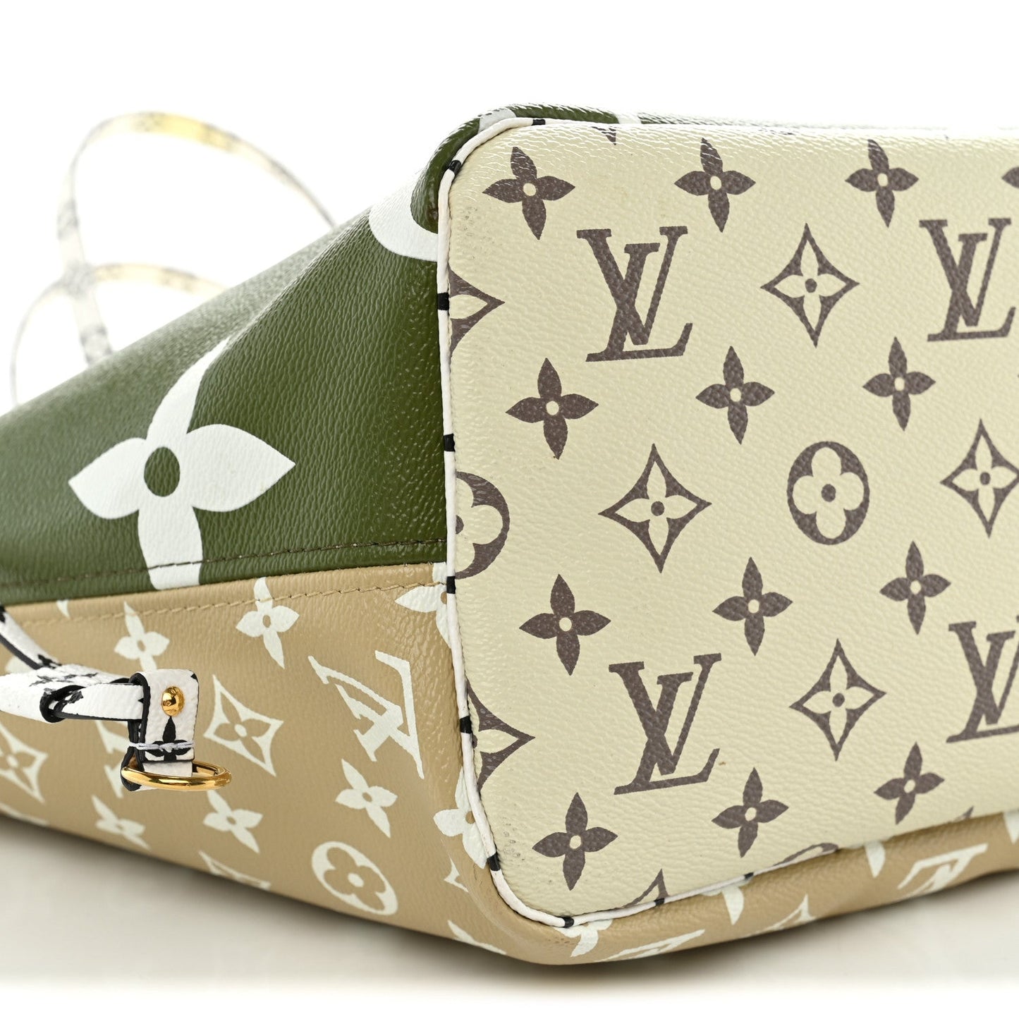 Monogram Giant Neverfull MM Kaki