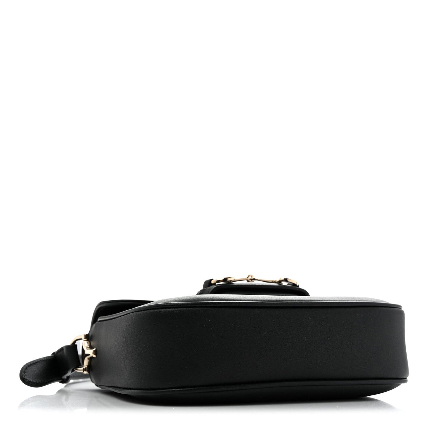 Arabella Calfskin Horsebit 1955 Shoulder Bag Black
