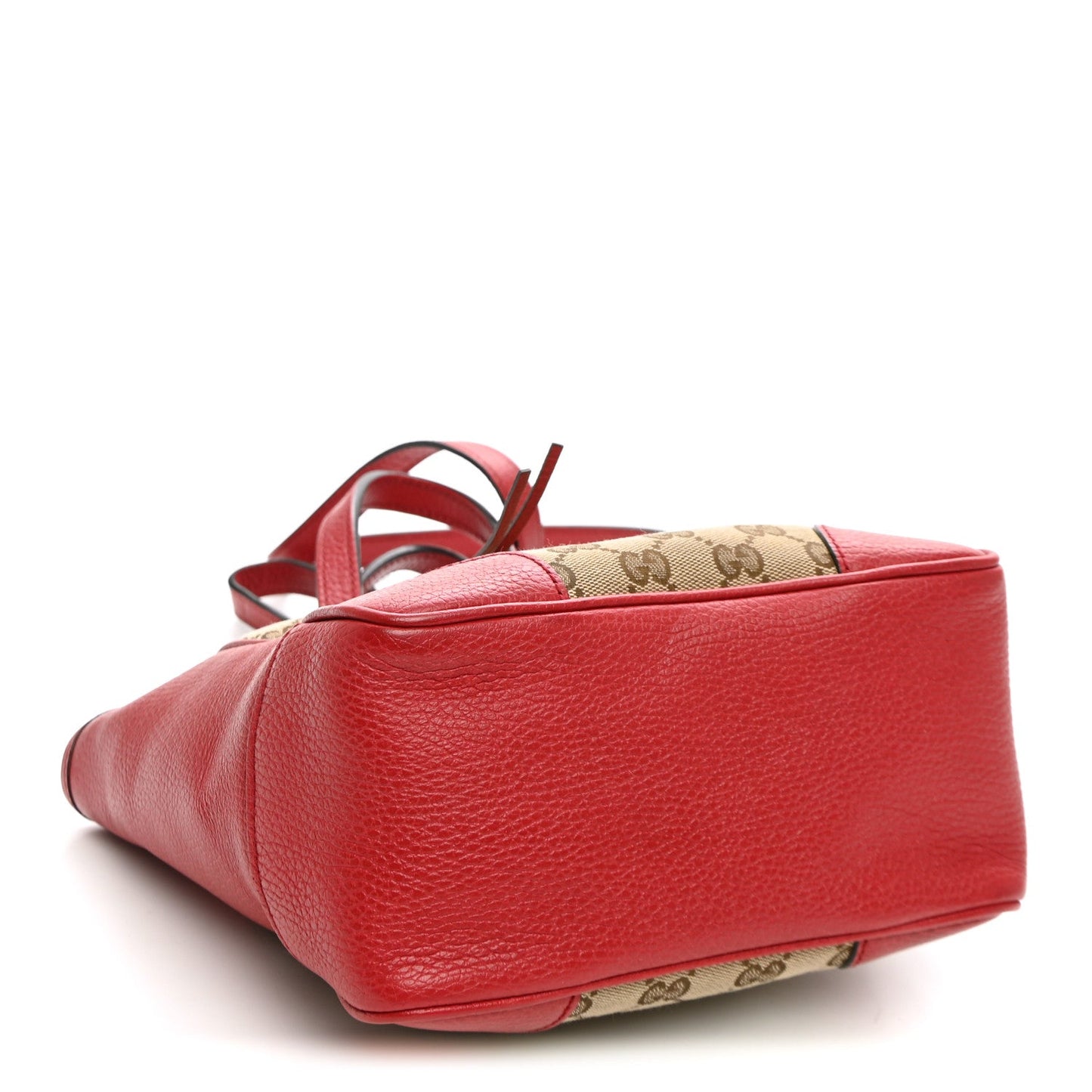 Monogram Small Bree Tote Red