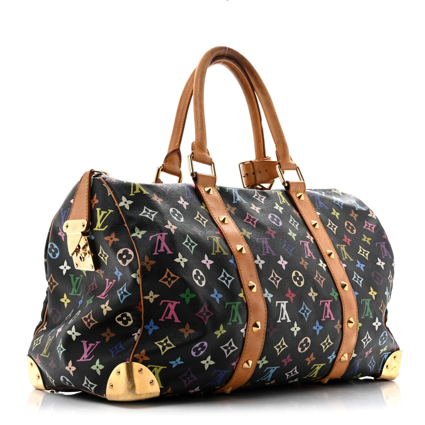 Monogram Multicolor Keepall 45 Black