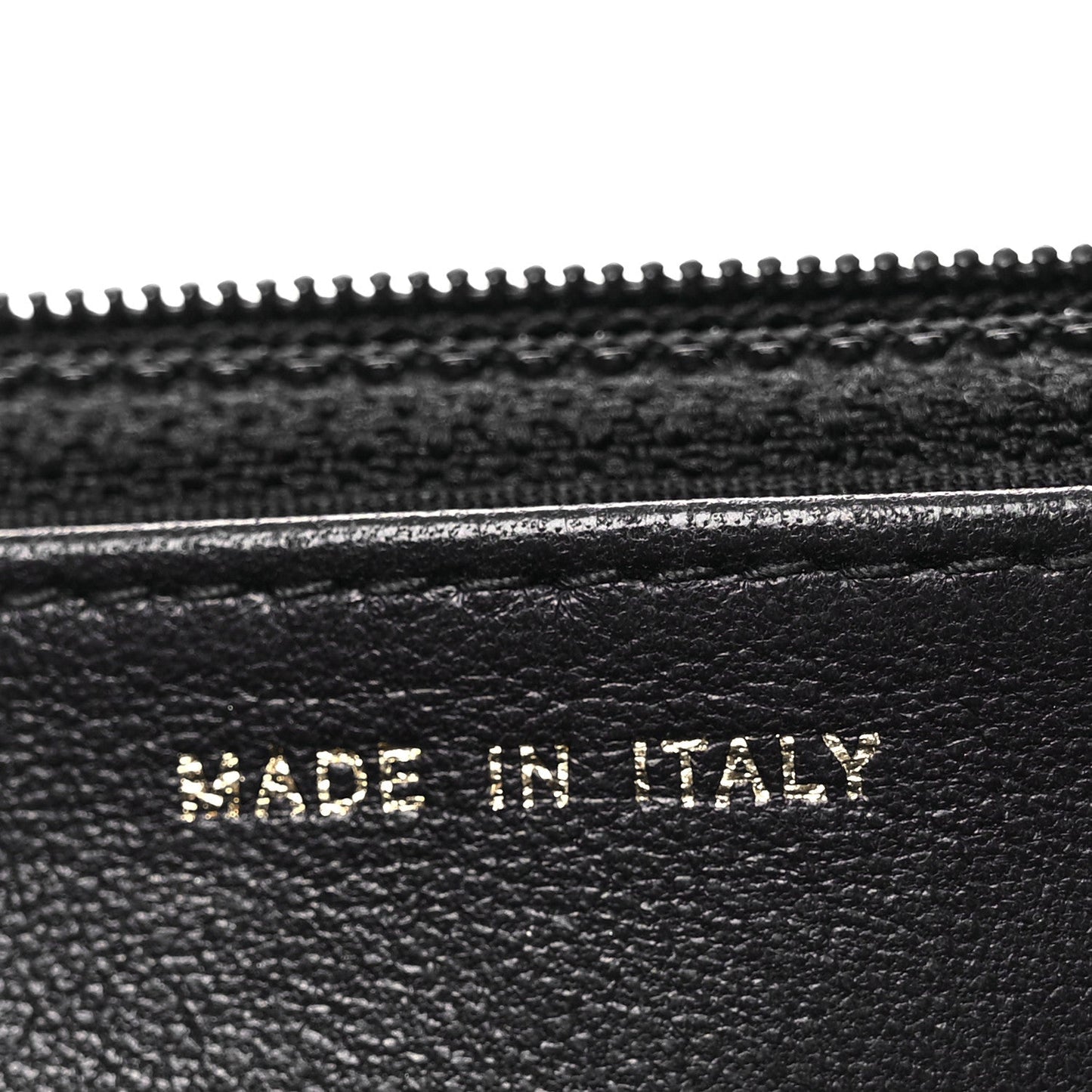 Lambskin Studded Wallet on Chain WOC Grey