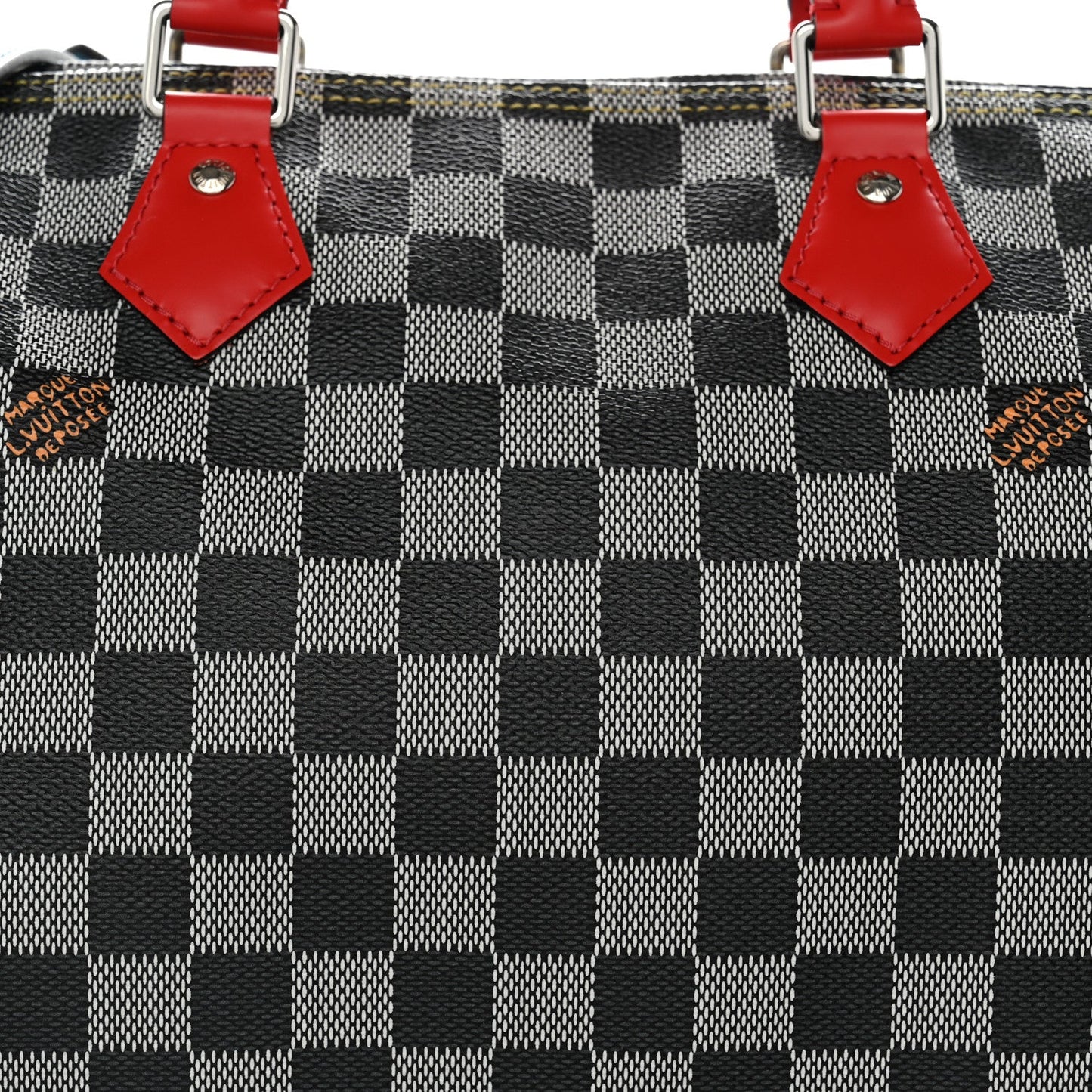 Damier Speedy Bandouliere 30 Black White