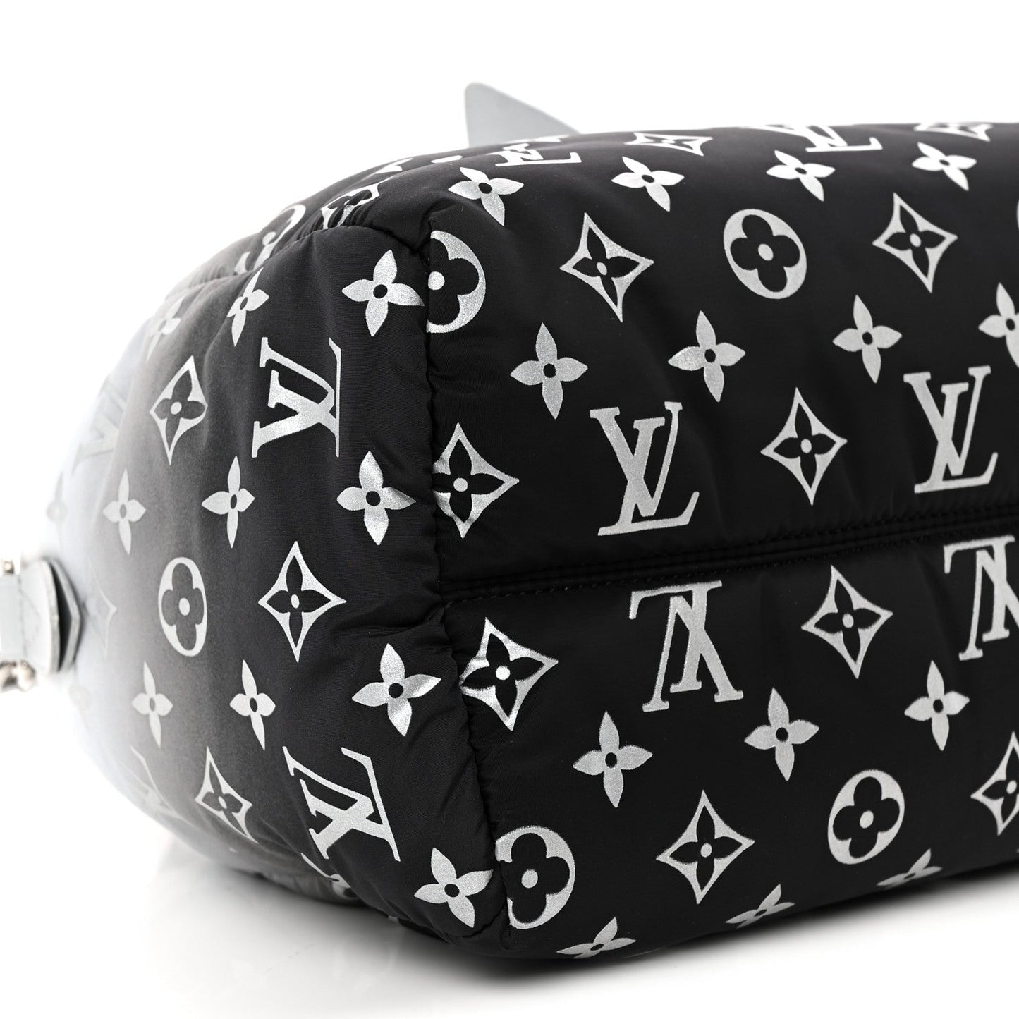 Nylon Monogram Gradient LV Snow Speedy Bandouliere 25 Frost