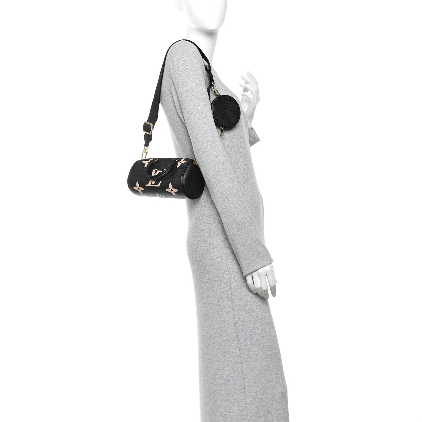 Empreinte Monogram Giant Papillon BB Black Beige