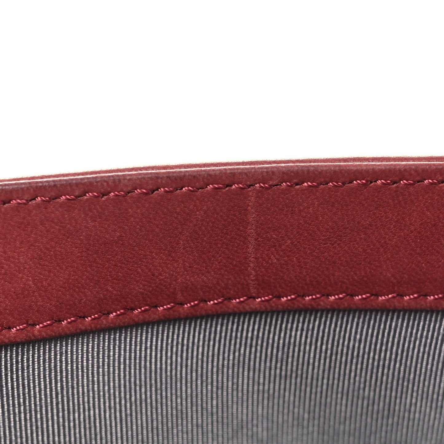 Lambskin Quilted Medium Boy Flap Dark Pink