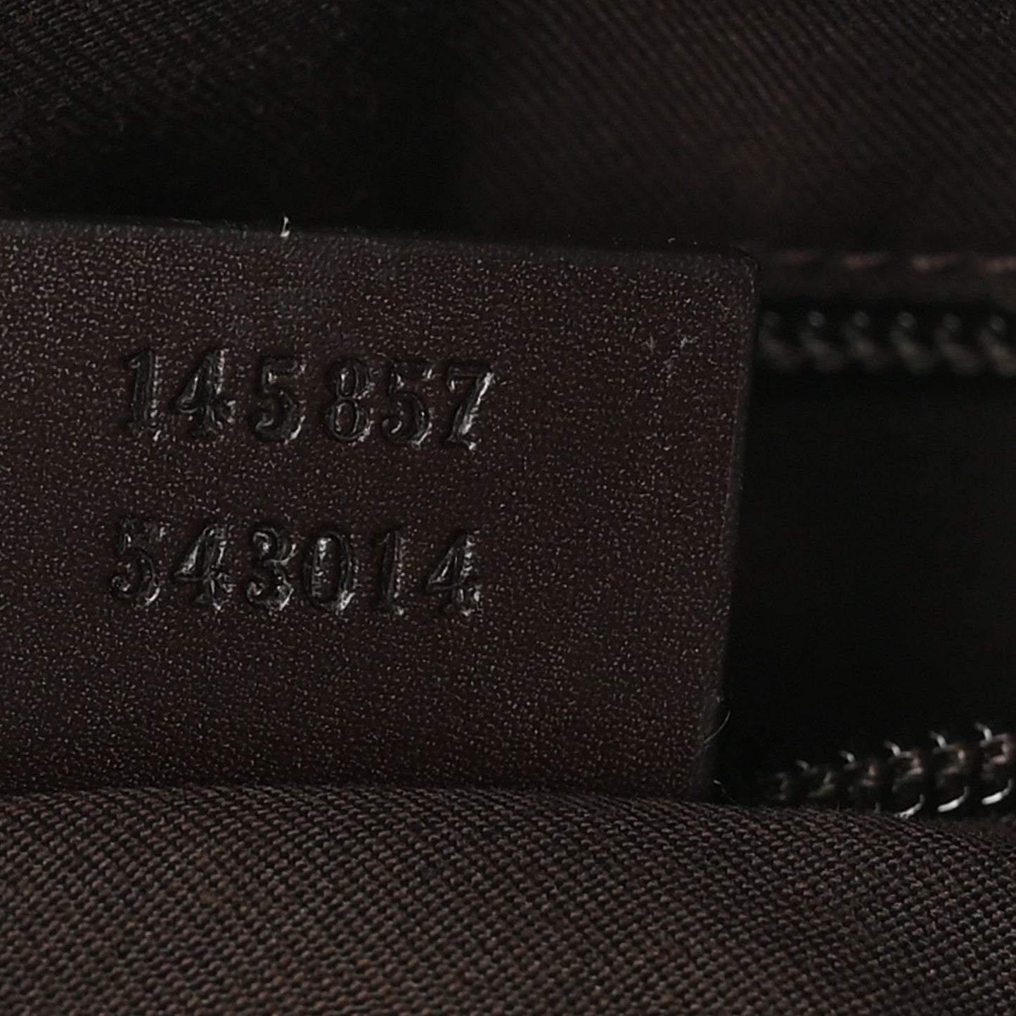 Monogram Calfskin Perforated Medium Flat Messenger Bag Dark Brown