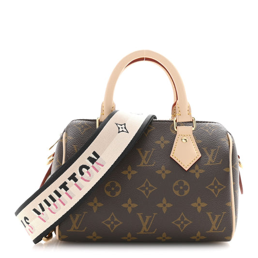 Monogram Speedy Bandouliere 20 Black
