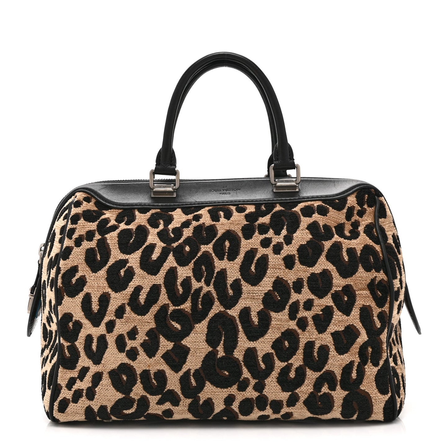 Jacquard Velvet Leopard Print Stephen Sprouse Speedy