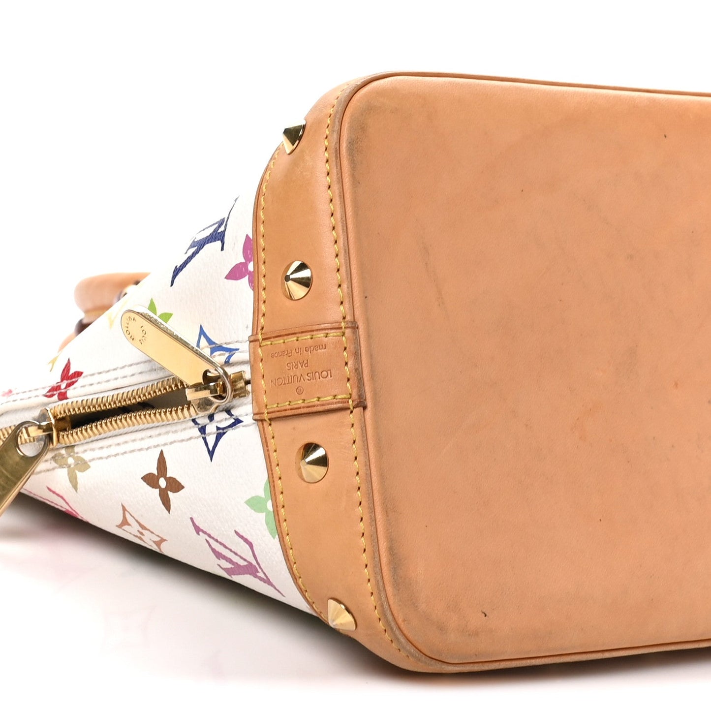 Monogram Multicolor Alma PM White