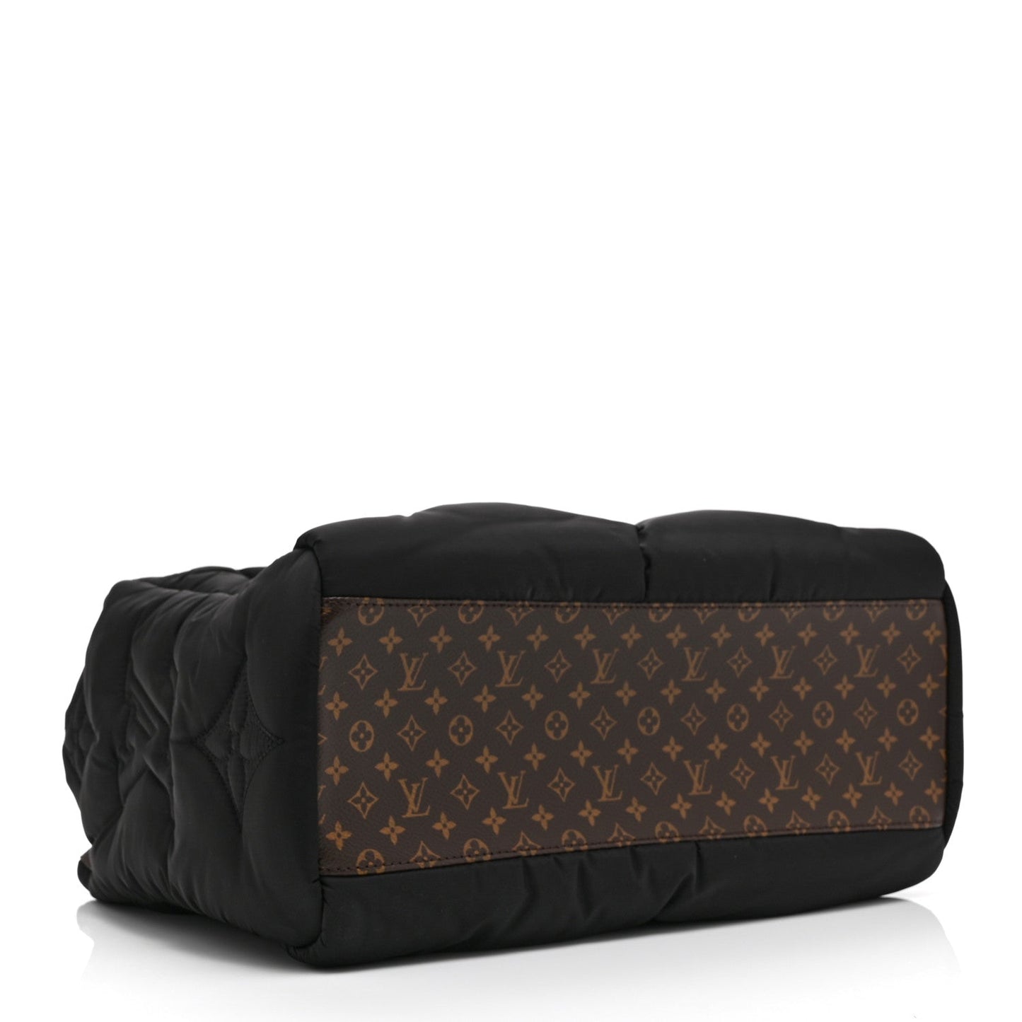 Econyl Monogram Pillow Giant Onthego MM Black