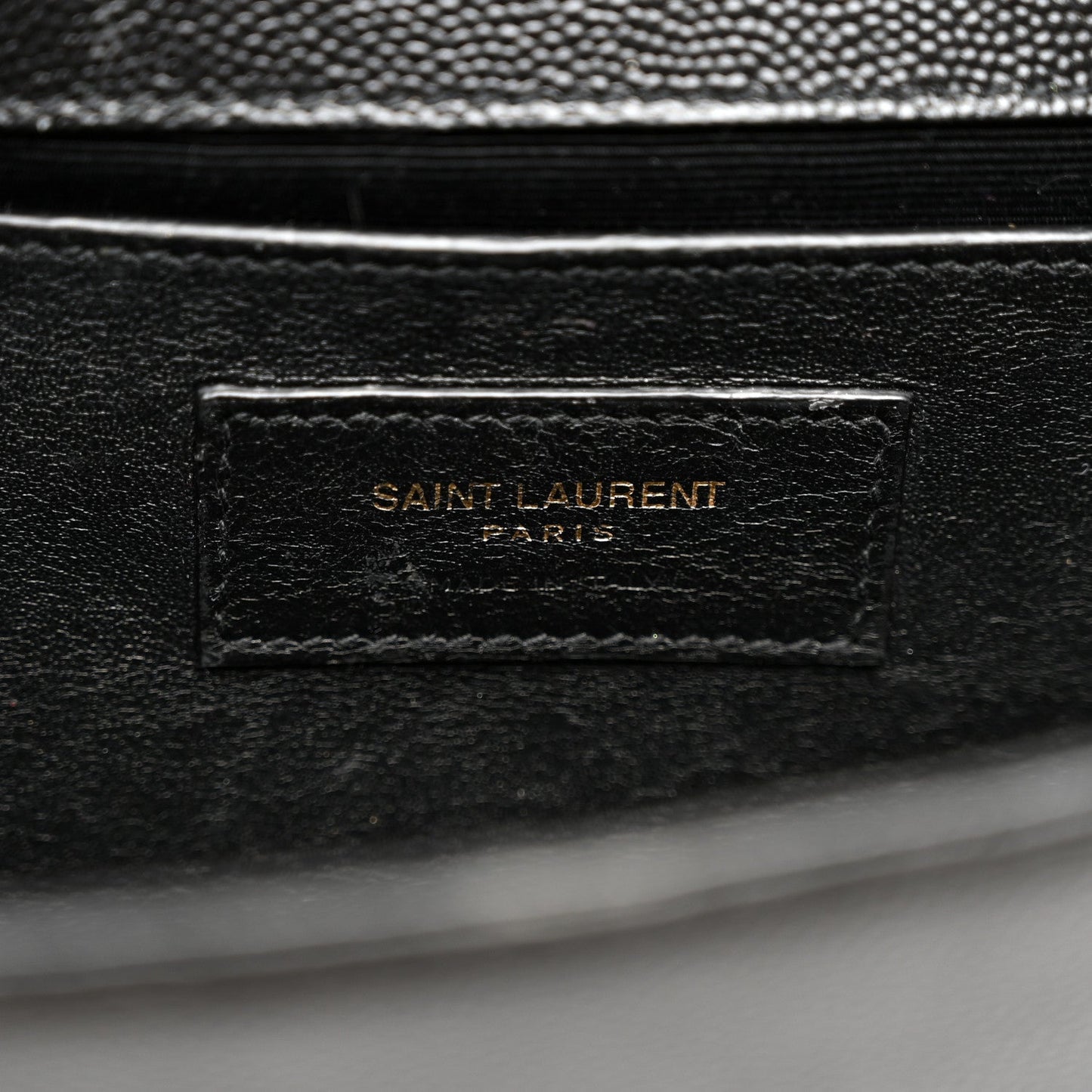 Grain De Poudre Small Monogram Kate Satchel Black