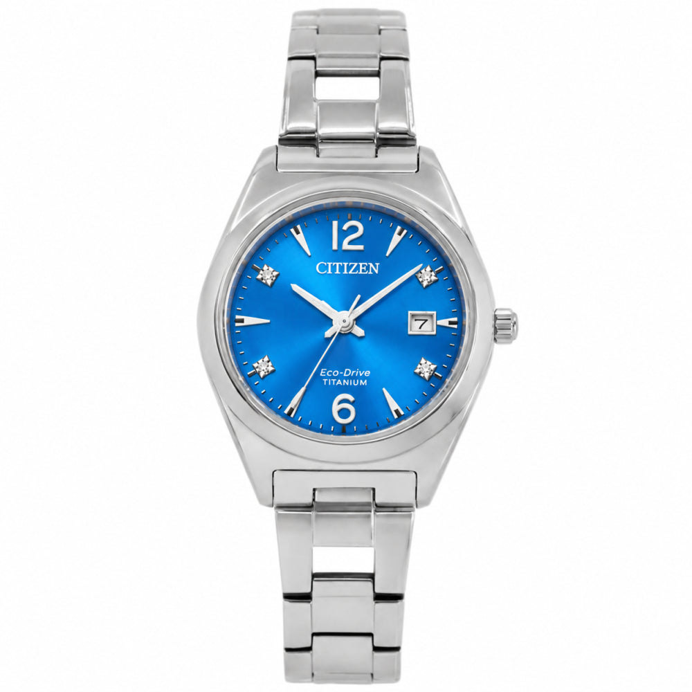 Citizen EW2601-81L Super Titanium Quartz Woman's Watch