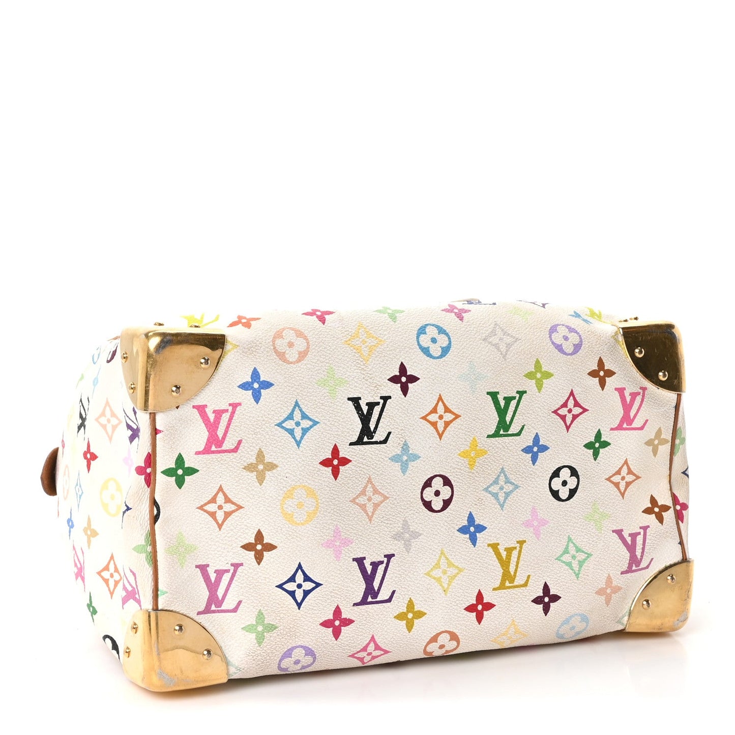 Monogram Multicolor Speedy 30 White