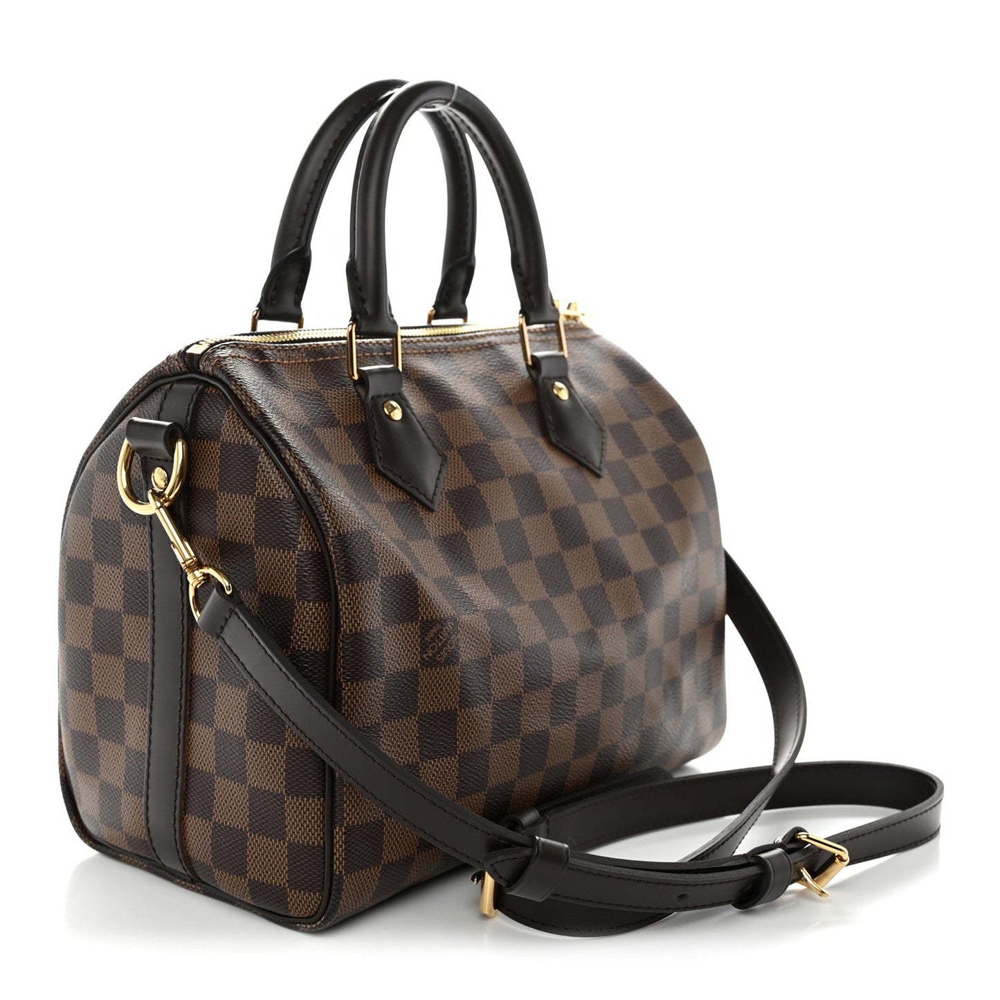 Damier Ebene Speedy Bandouliere 25