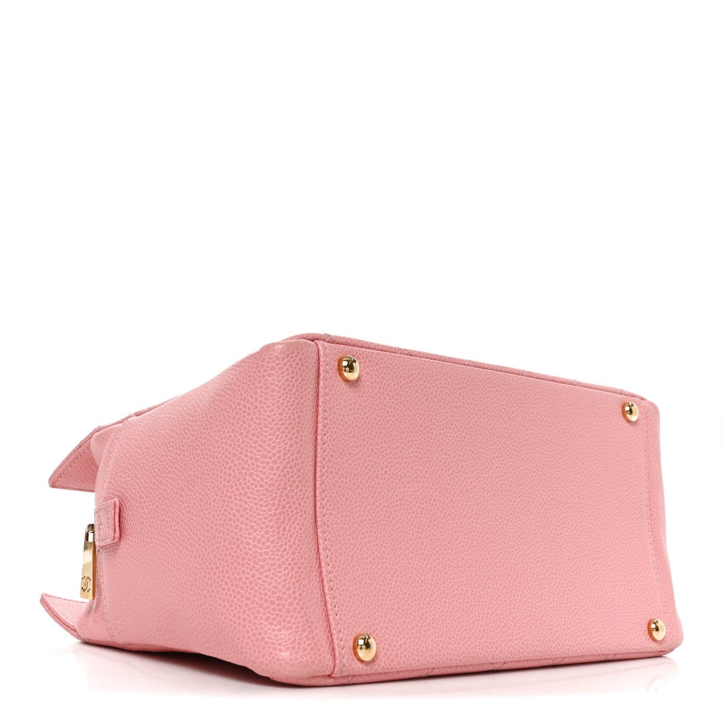 Caviar Quilted Petit Timeless Shopping Tote PTT Pink