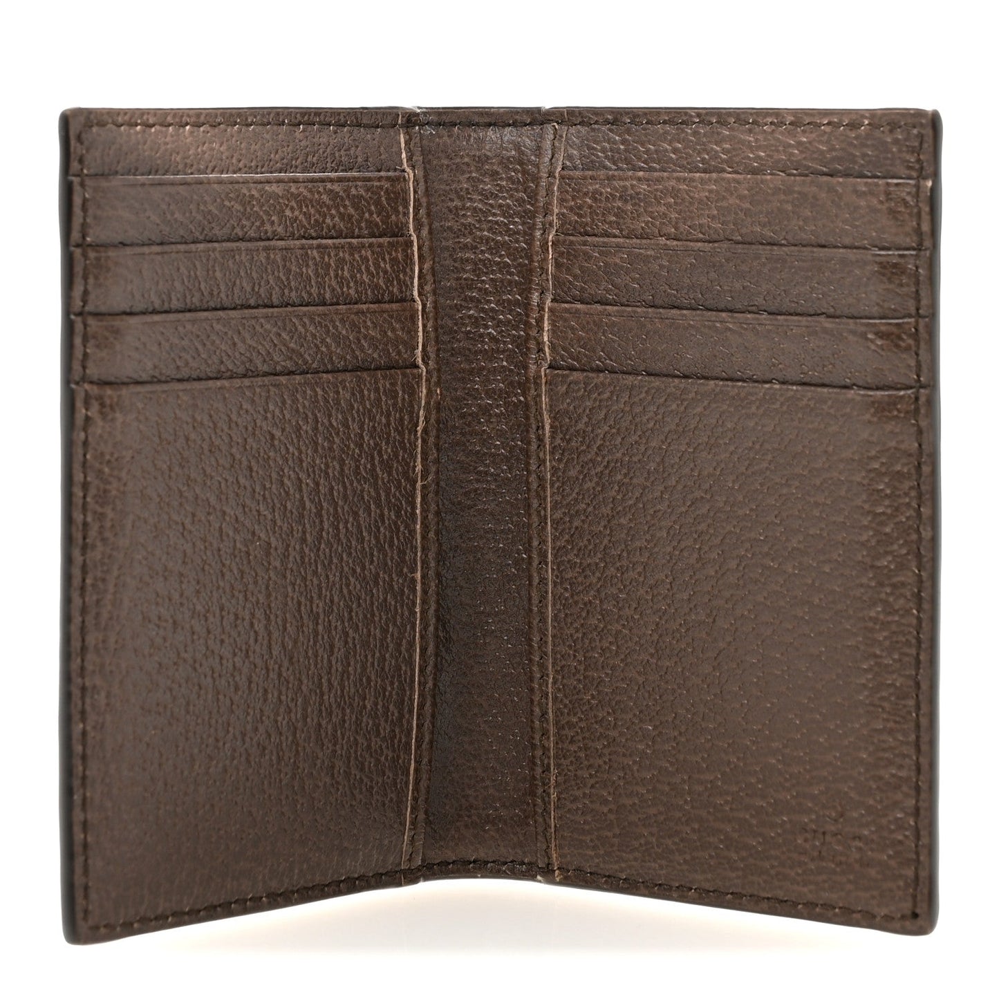 GG Supreme Monogram Web Ophidia Card Case Beige Ebony Electric Green